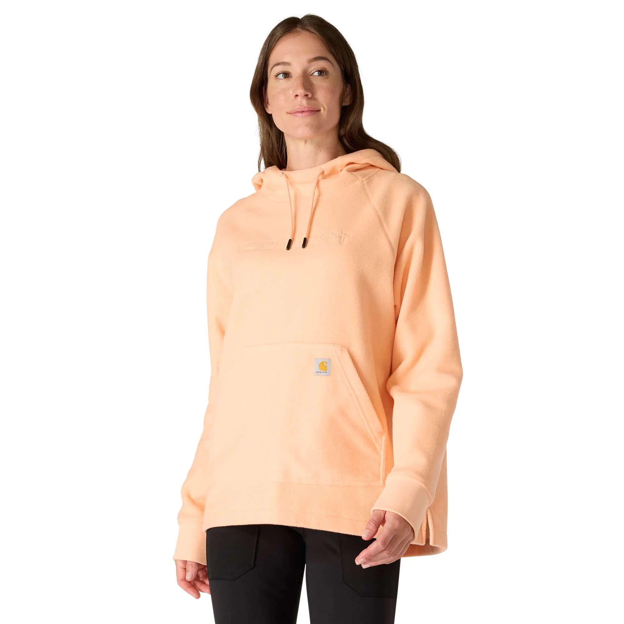 Women's Carhartt Force® Force Oversized-Fit Fleece Hooded Sweatshirt