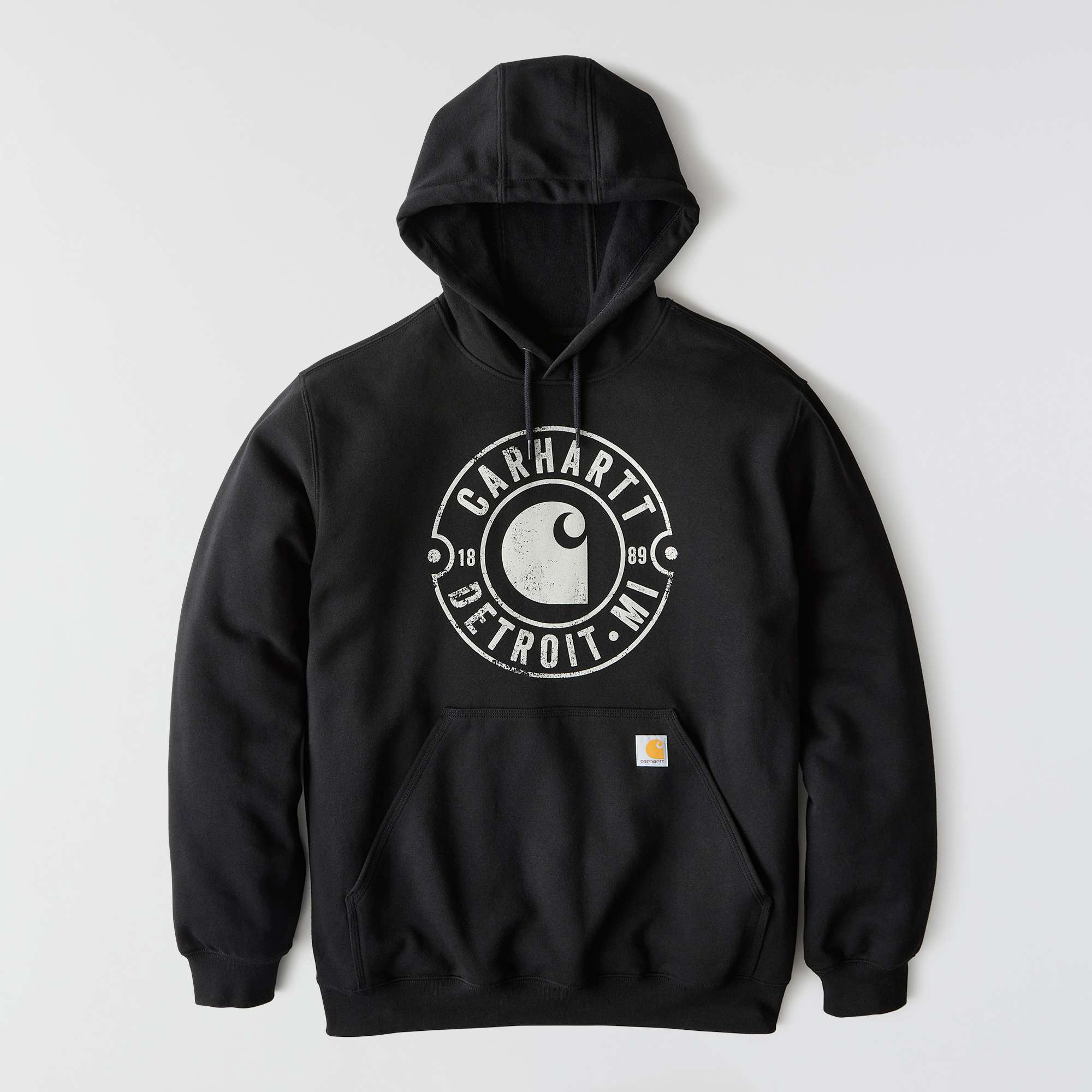 Loose Fit Midweight Hooded Detroit Sweatshirt