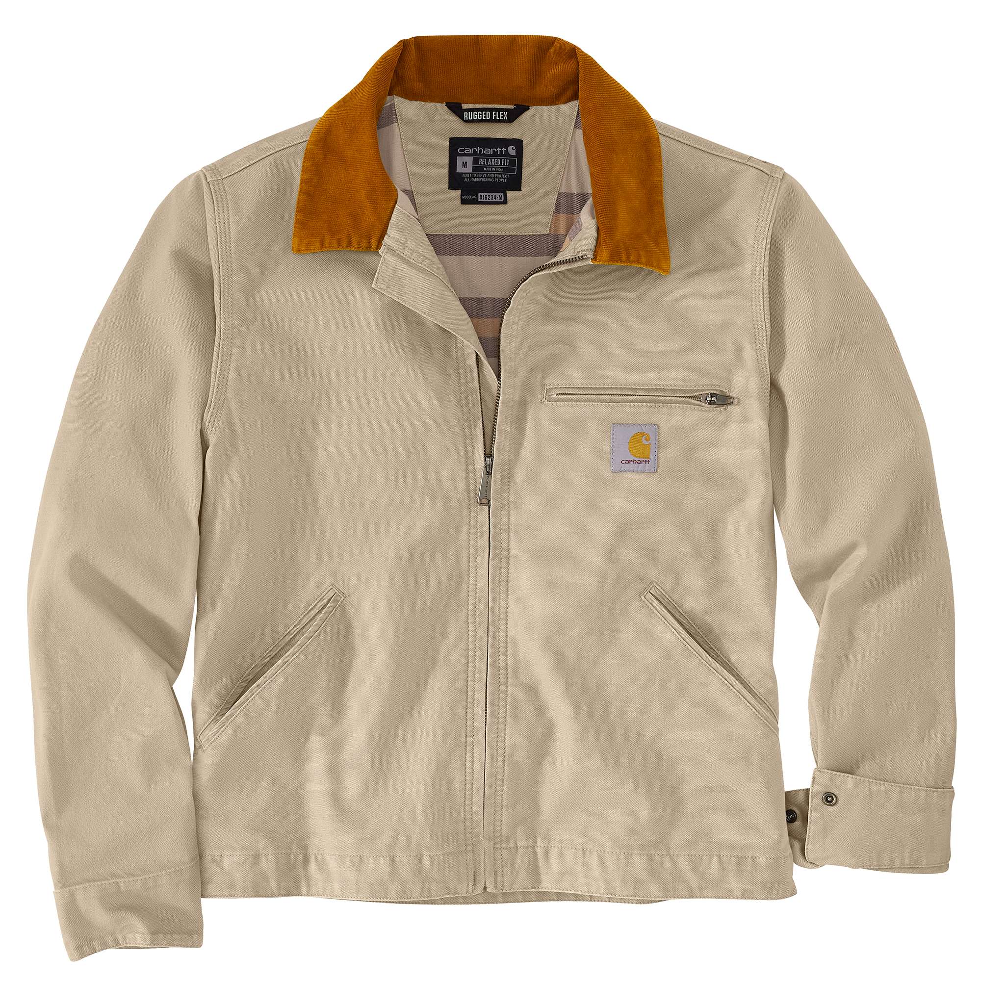 Re-Engineered Rugged Flex® Relaxed Fit Duck Detroit Jacket - 1 Warm Rating