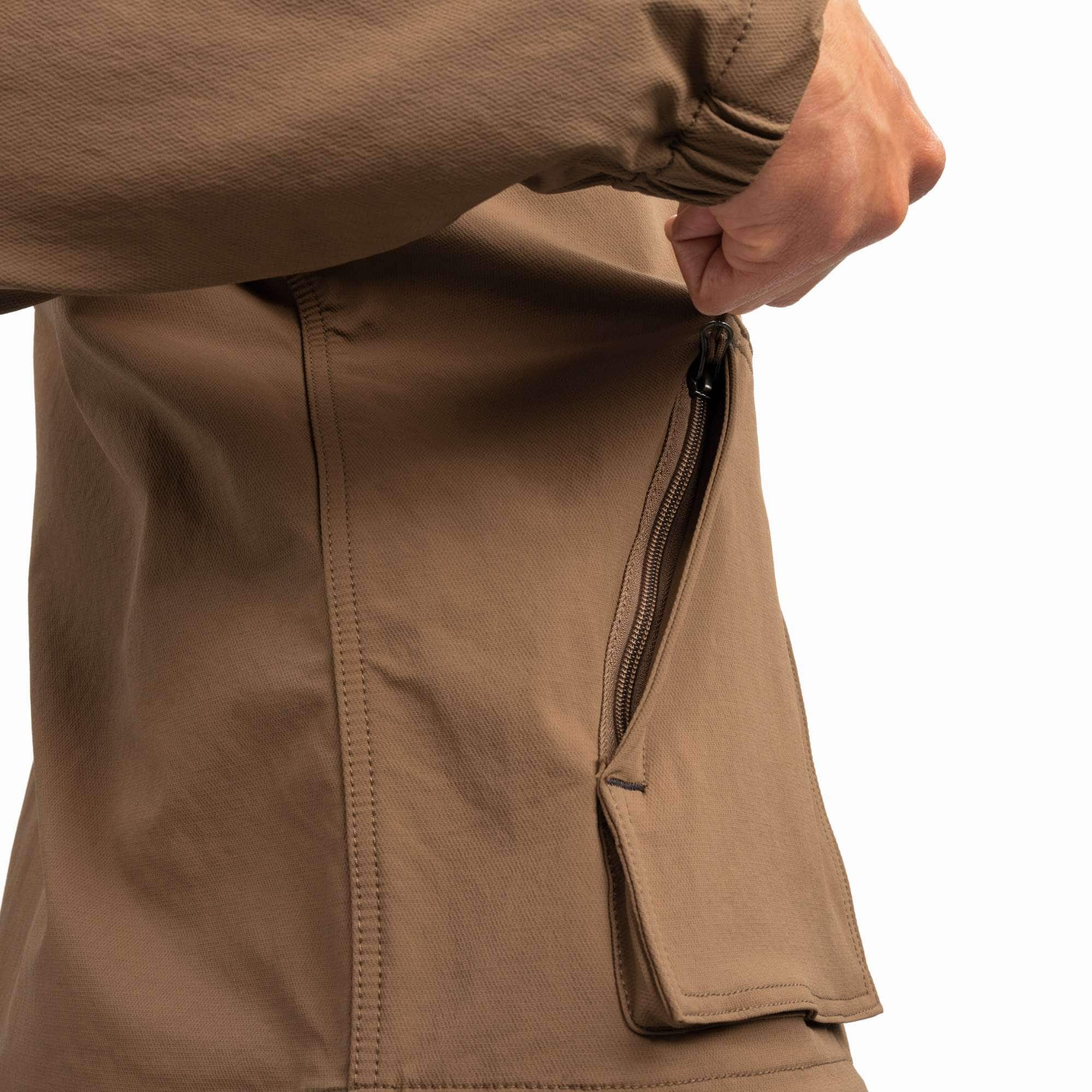 Super Dux™ Relaxed Fit Lightweight Mock-Neck Jacket - 1 Warm Rating