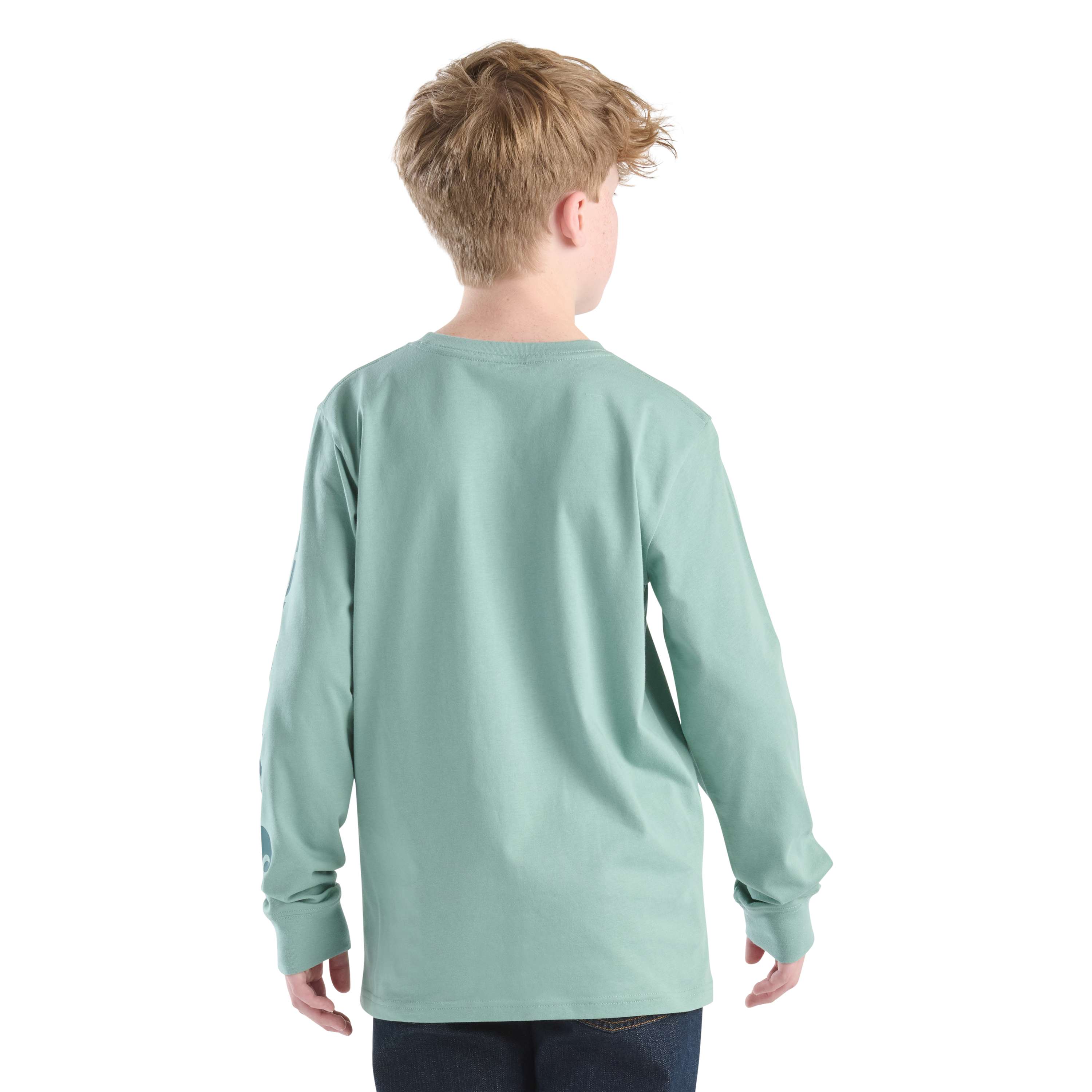 Boys' Long Sleeve Graphic Pocket T-Shirt (Toddler/Child/Youth)
