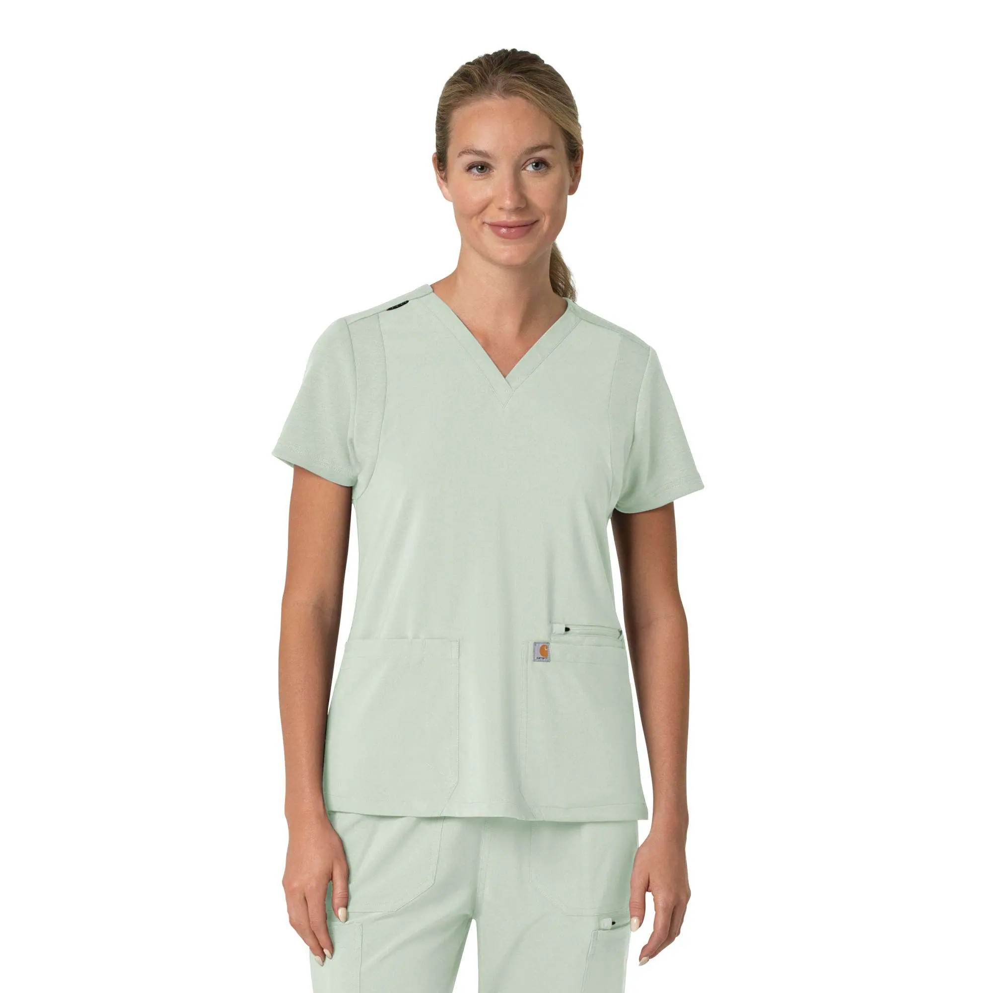 Women's Force Cross-Flex  Flex Panel V-Neck Scrub Top