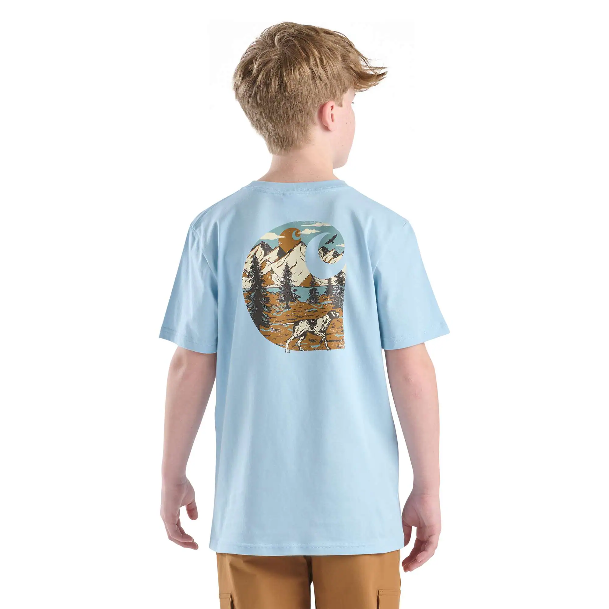 Boys' Short Sleeve Wilderness Pocket T-Shirt (Child/Youth)