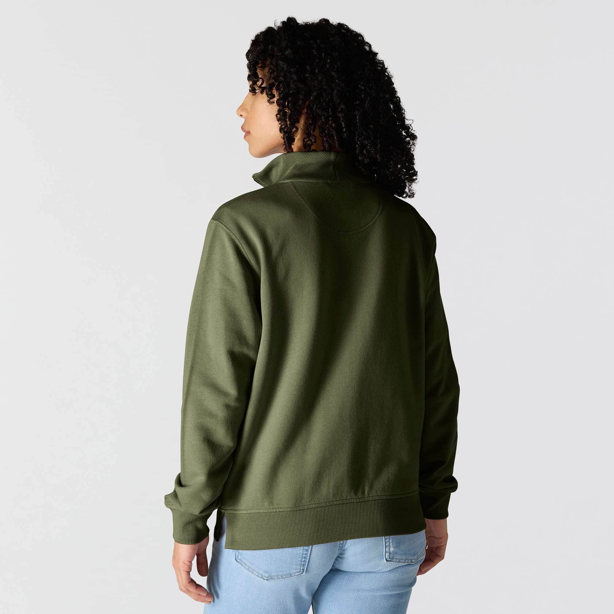 Women's TENCEL™ Fiber Series Relaxed Fit Half-Zip Sweatshirt