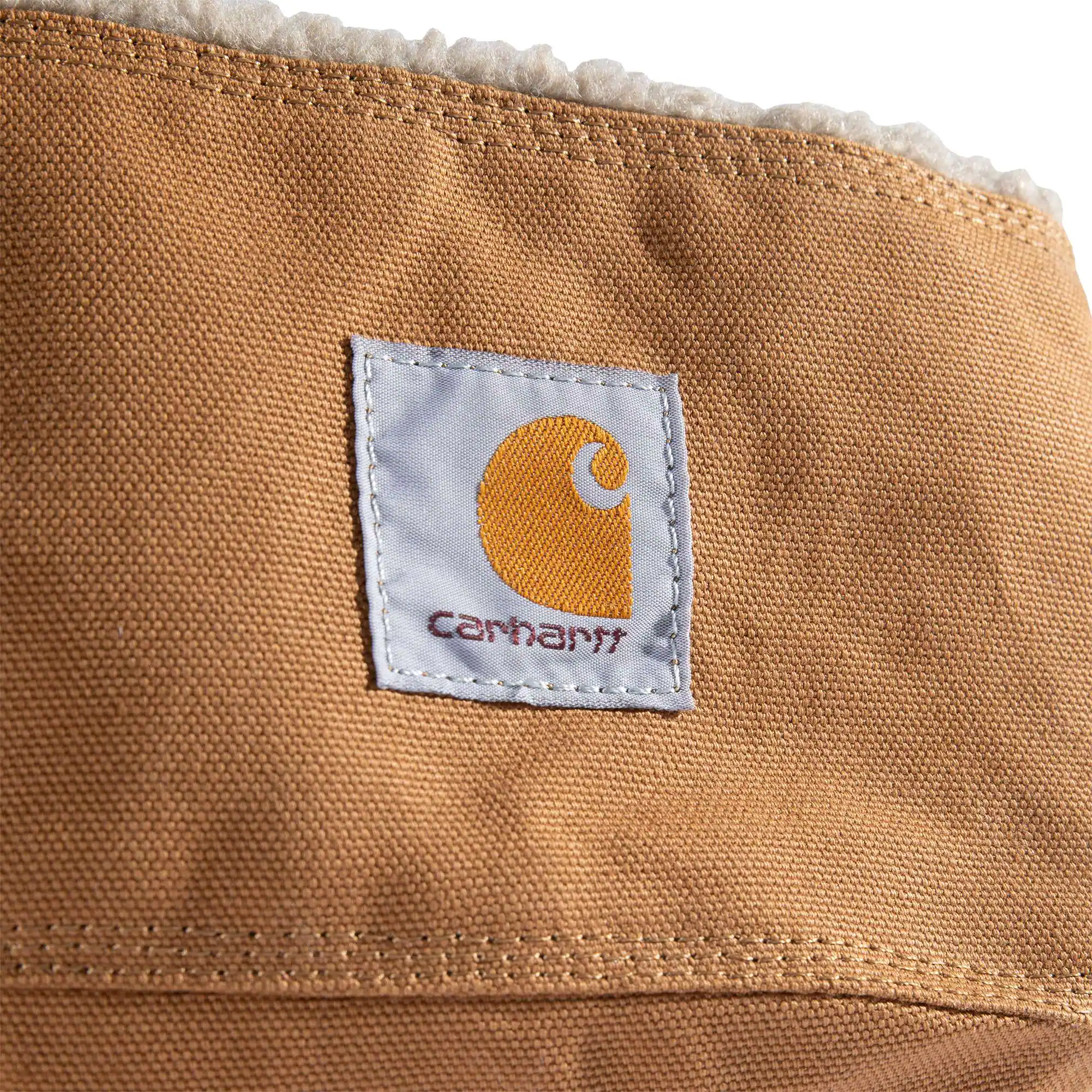 Medium Firm Duck Sherpa Top Dog Bed