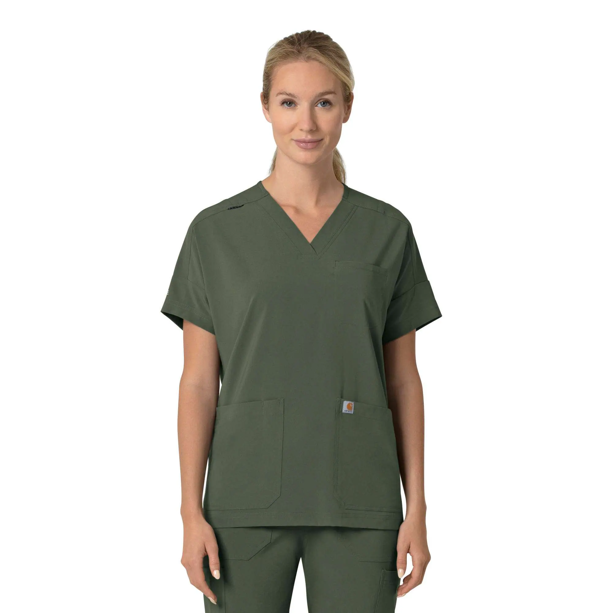 Women's Force Cross-Flex  Oversized V-Neck Scrub Top