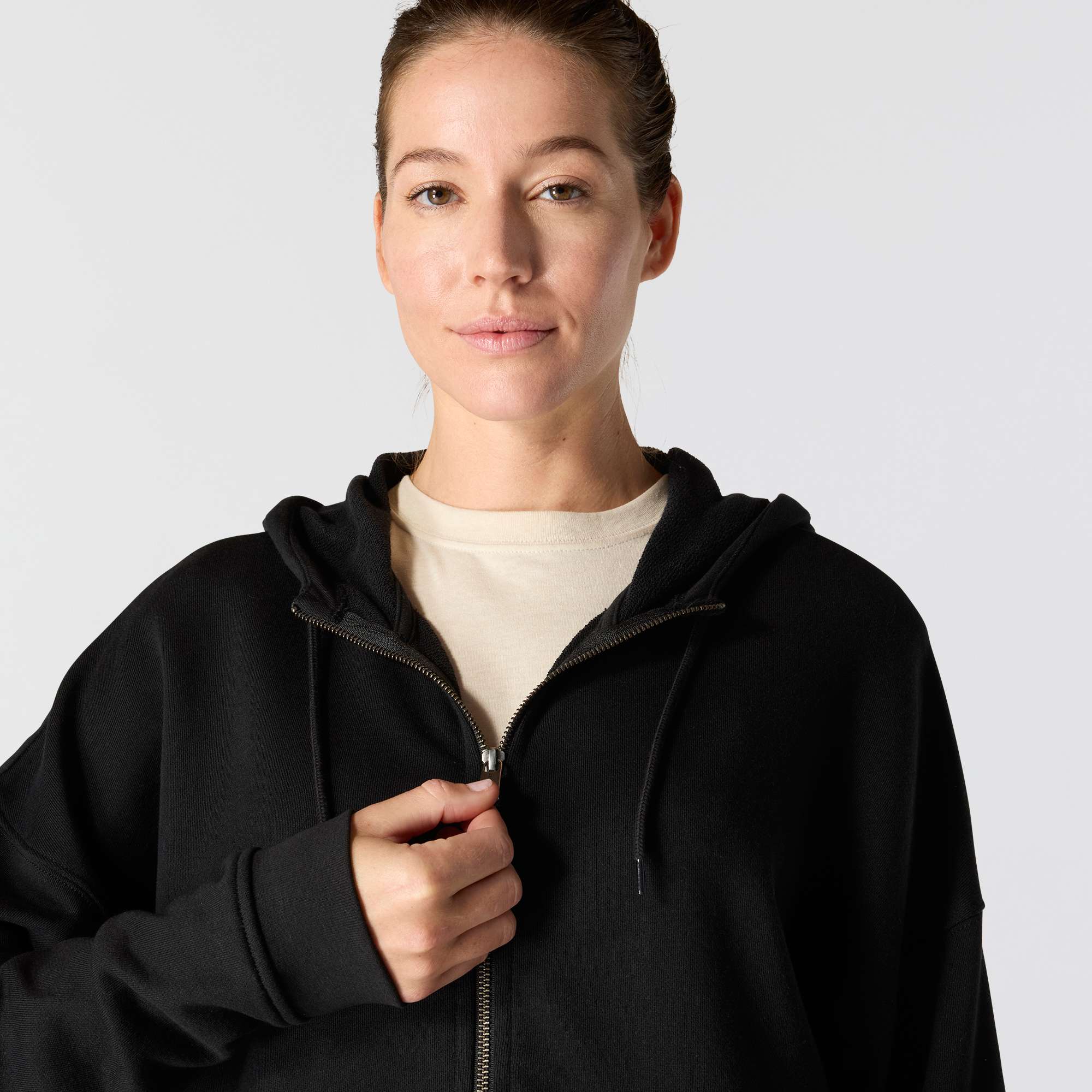 Women's TENCEL™ Fiber Series Loose Fit Full-Zip Sweatshirt