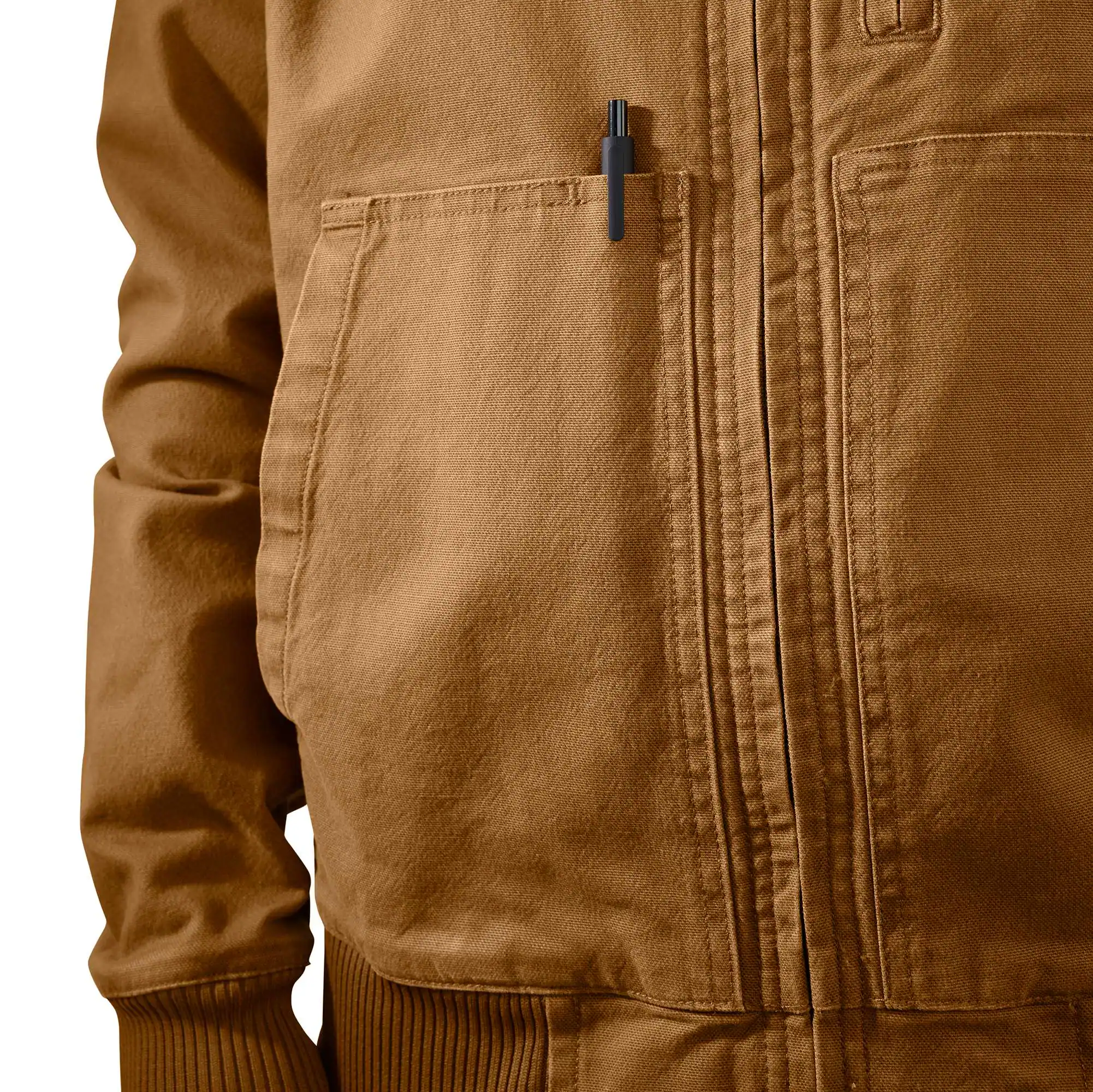Rugged Flex® Duck Relaxed Fit Bomber Jacket