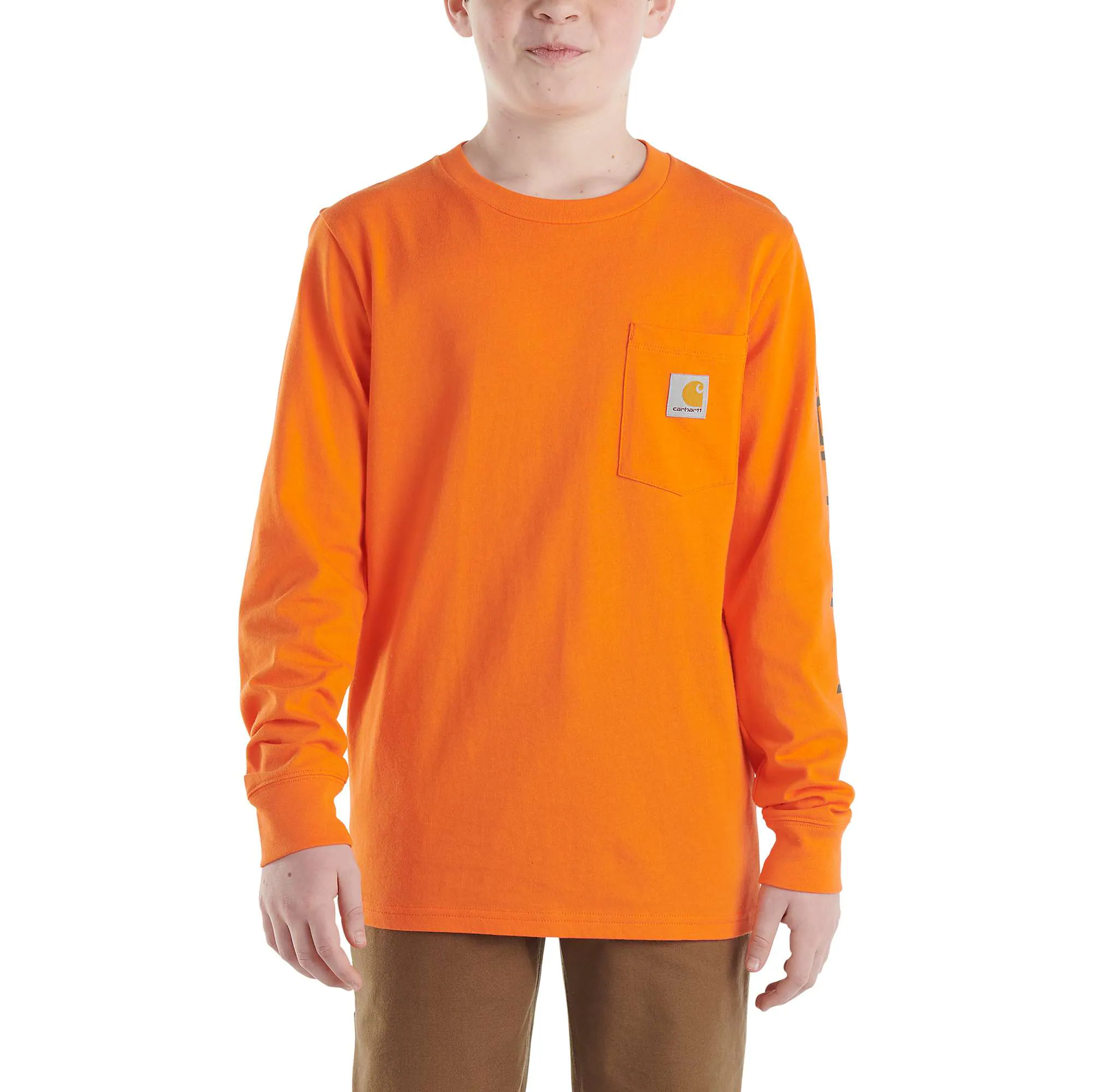 Boys' Long-Sleeve Pocket T-Shirt (Toddler/Child/Youth)