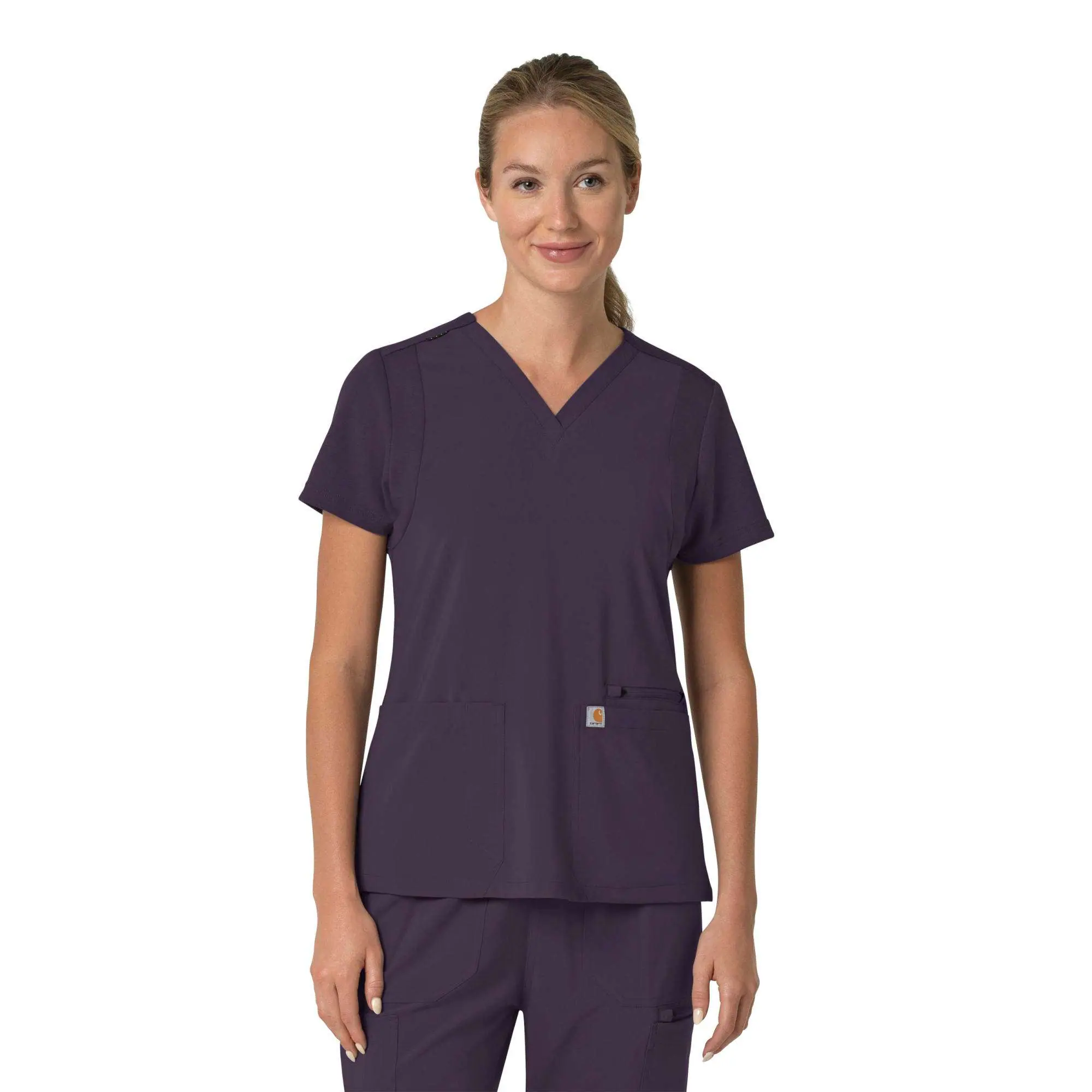 Women's Force Cross-Flex  Flex Panel V-Neck Scrub Top