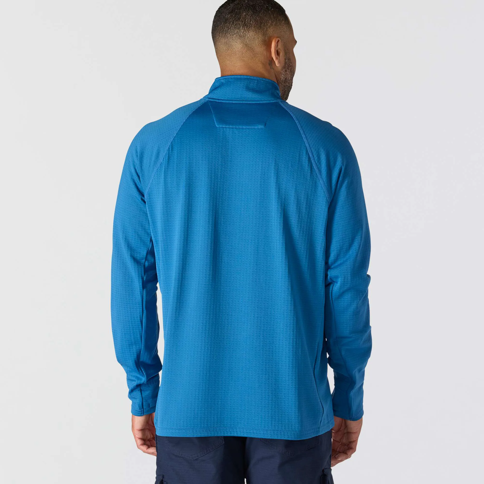 Carhartt Force® Relaxed Fit Mock Neck Half-Zip Fleece-Lined Shirt