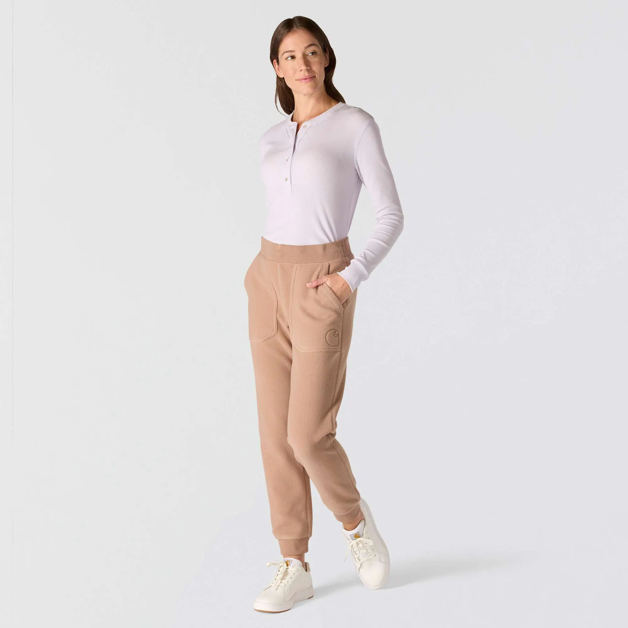 Women's Carhartt Force® Relaxed Fit Fleece Graphic Sweatpant
