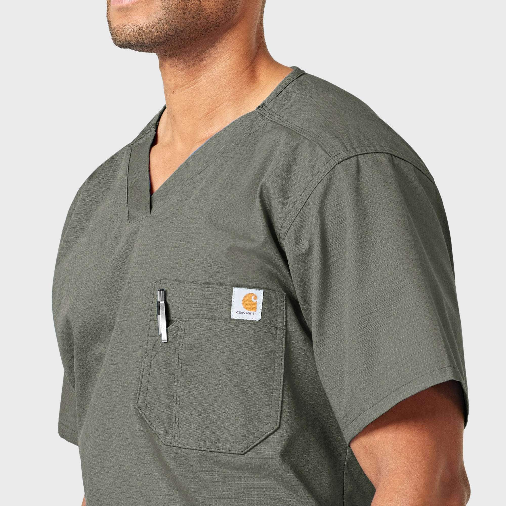 Ripstop Utility Scrub Top