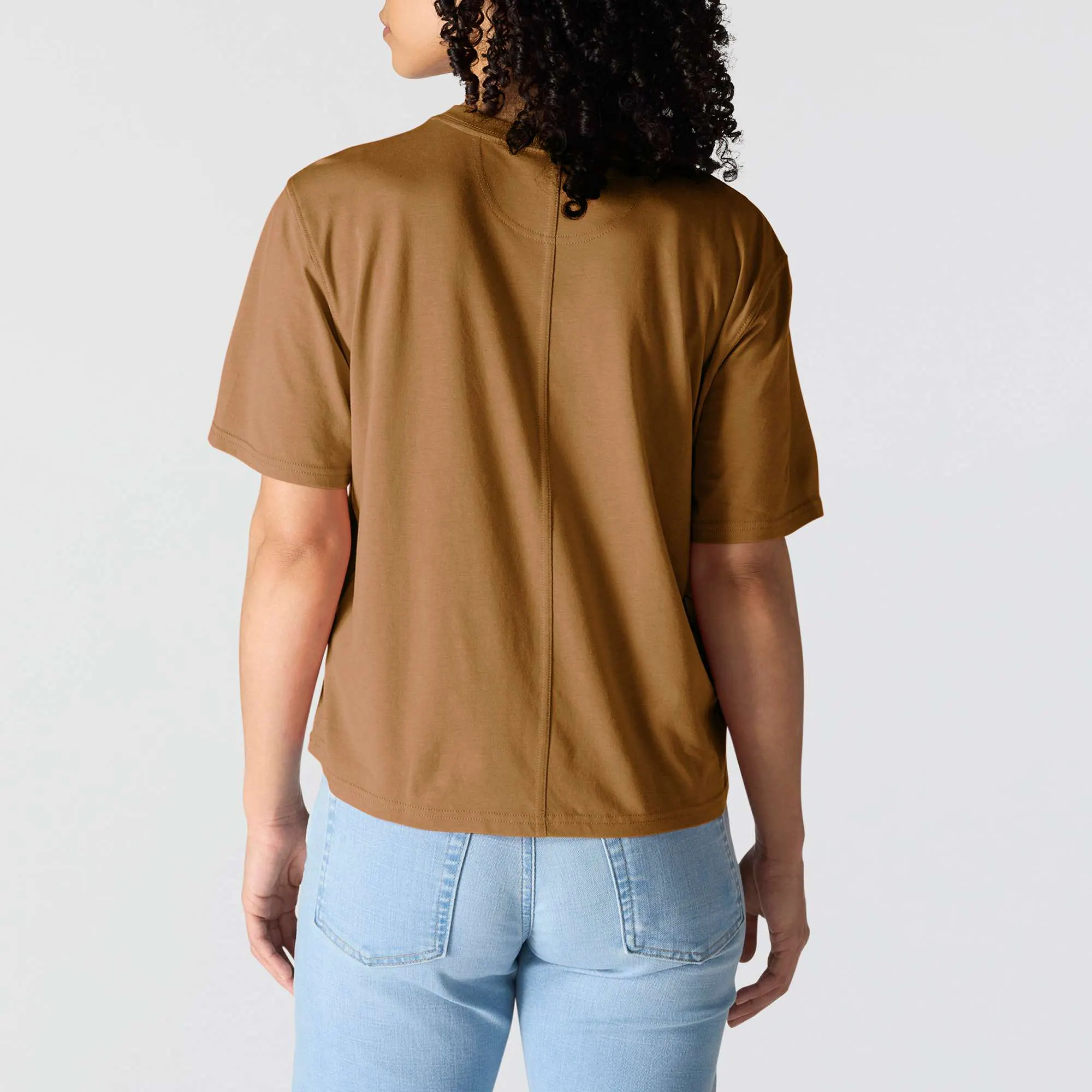 Women's TENCEL™ Fiber Series Loose Fit Short-Sleeve Crewneck T-Shirt