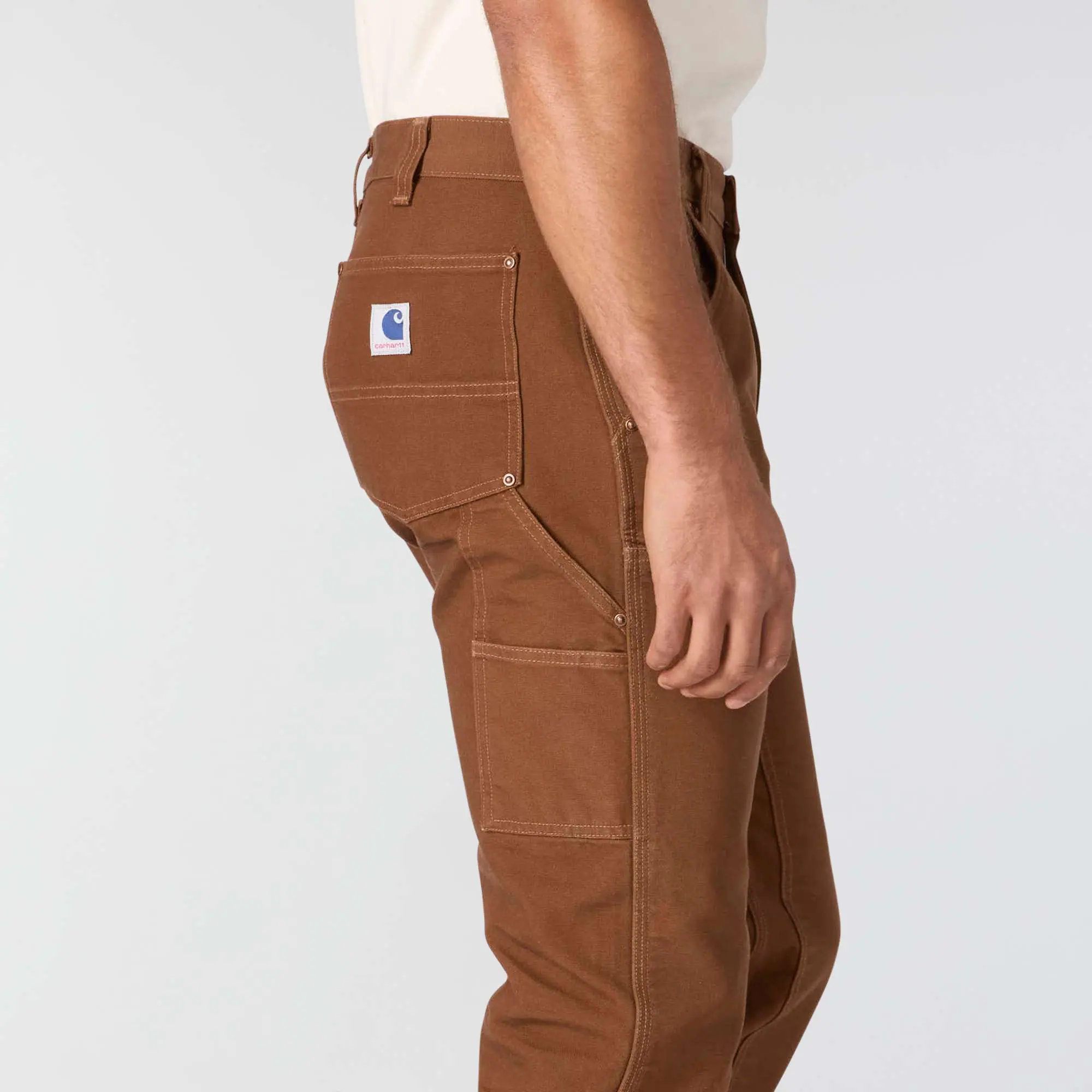 Crafted Series Loose Straight Duck Double-Front Dungaree