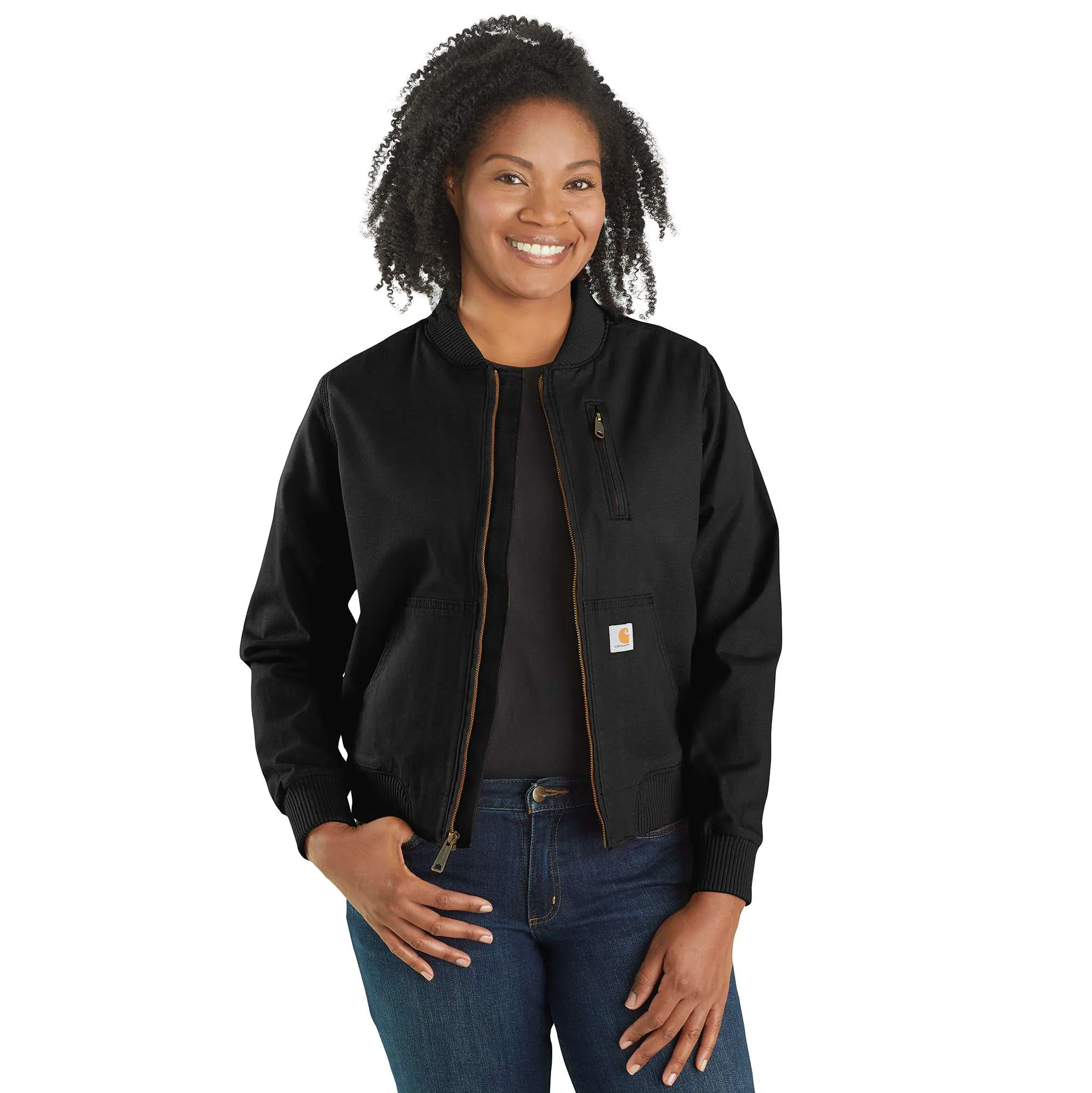 Women's Bomber Jacket - Relaxed Fit - Rugged Flex® - 1 Warm Rating