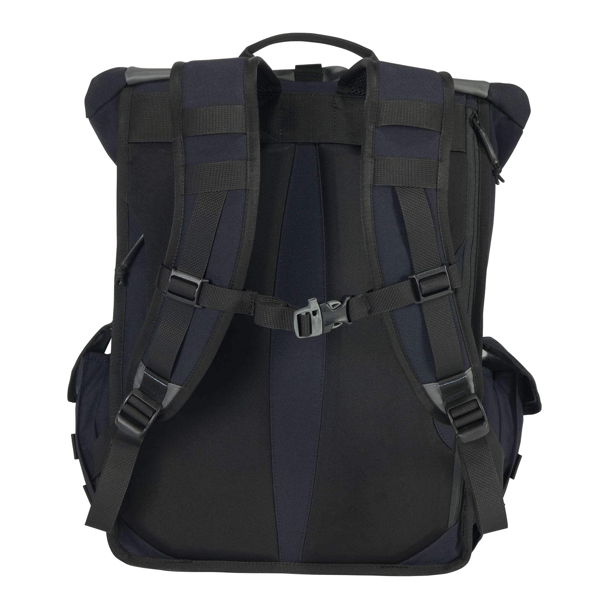 40L Nylon Roll-Top Backpack