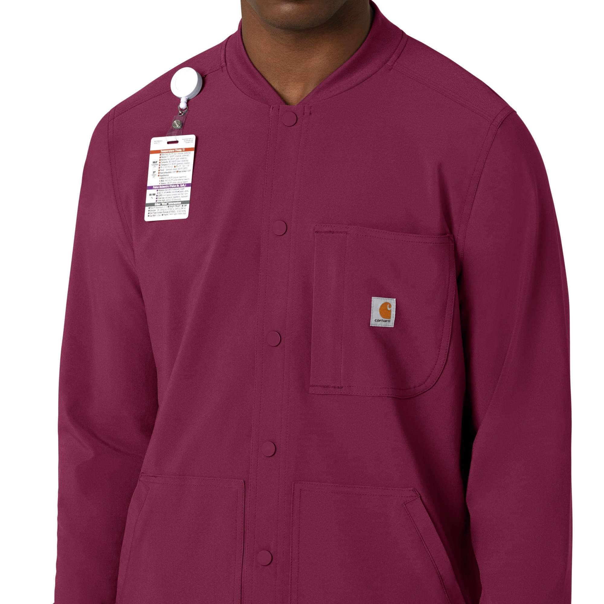 Force Cross-Flex Men's Shirt Scrub Jacket