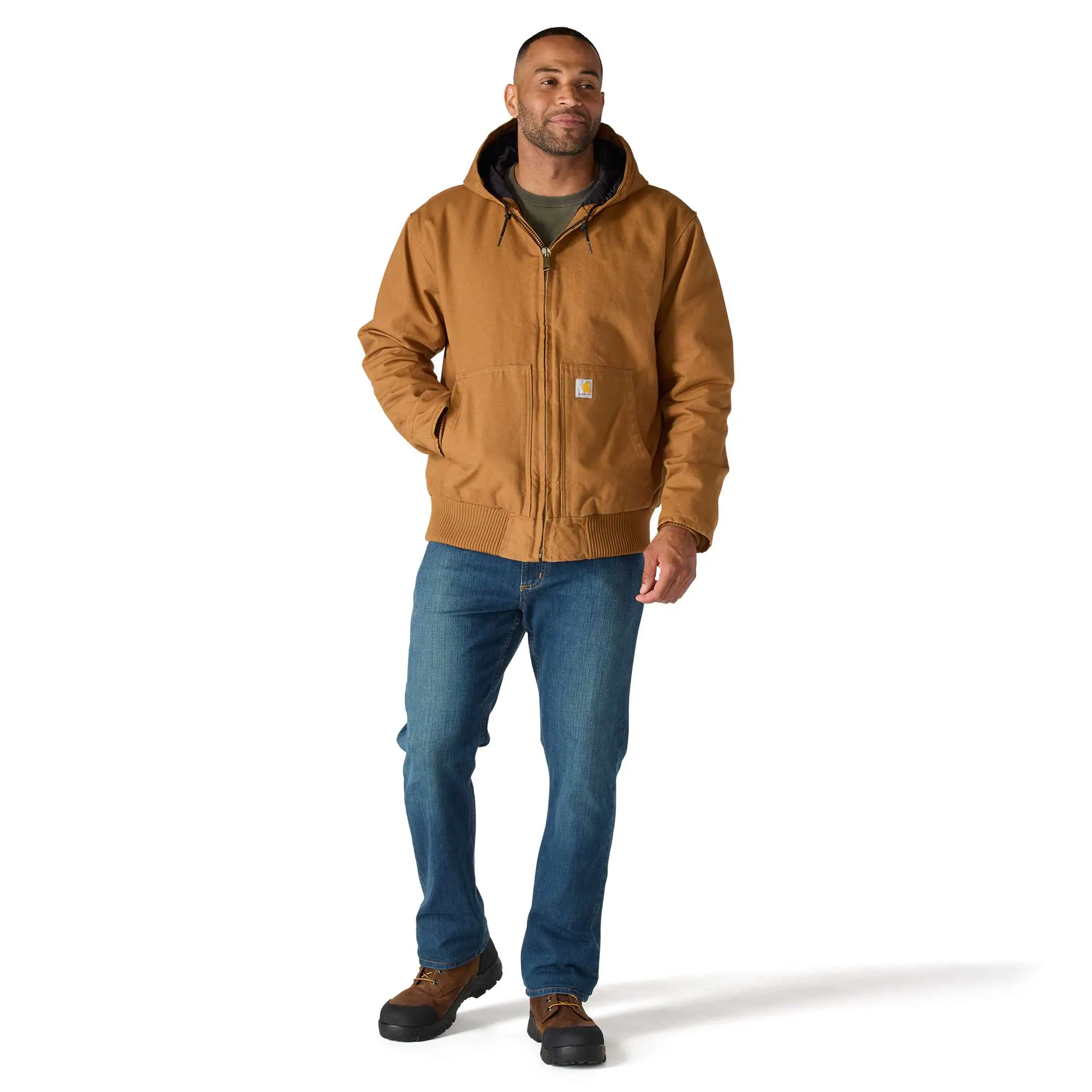 Men's Insulated Active Jac - Loose Fit - Washed Duck - 3 Warmest Rating