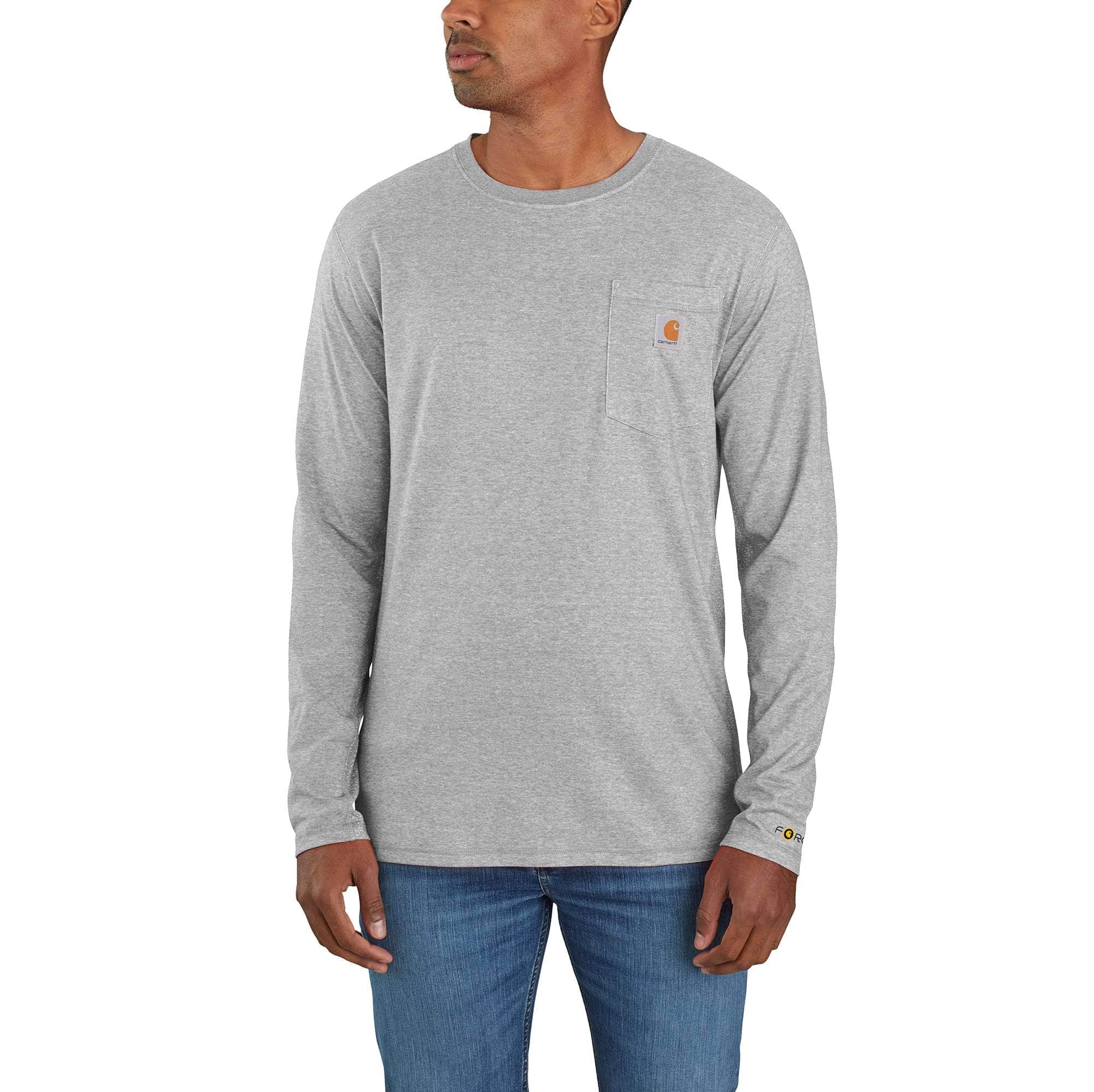 Carhartt Force® Relaxed Fit Long-Sleeve Pocket T-Shirt