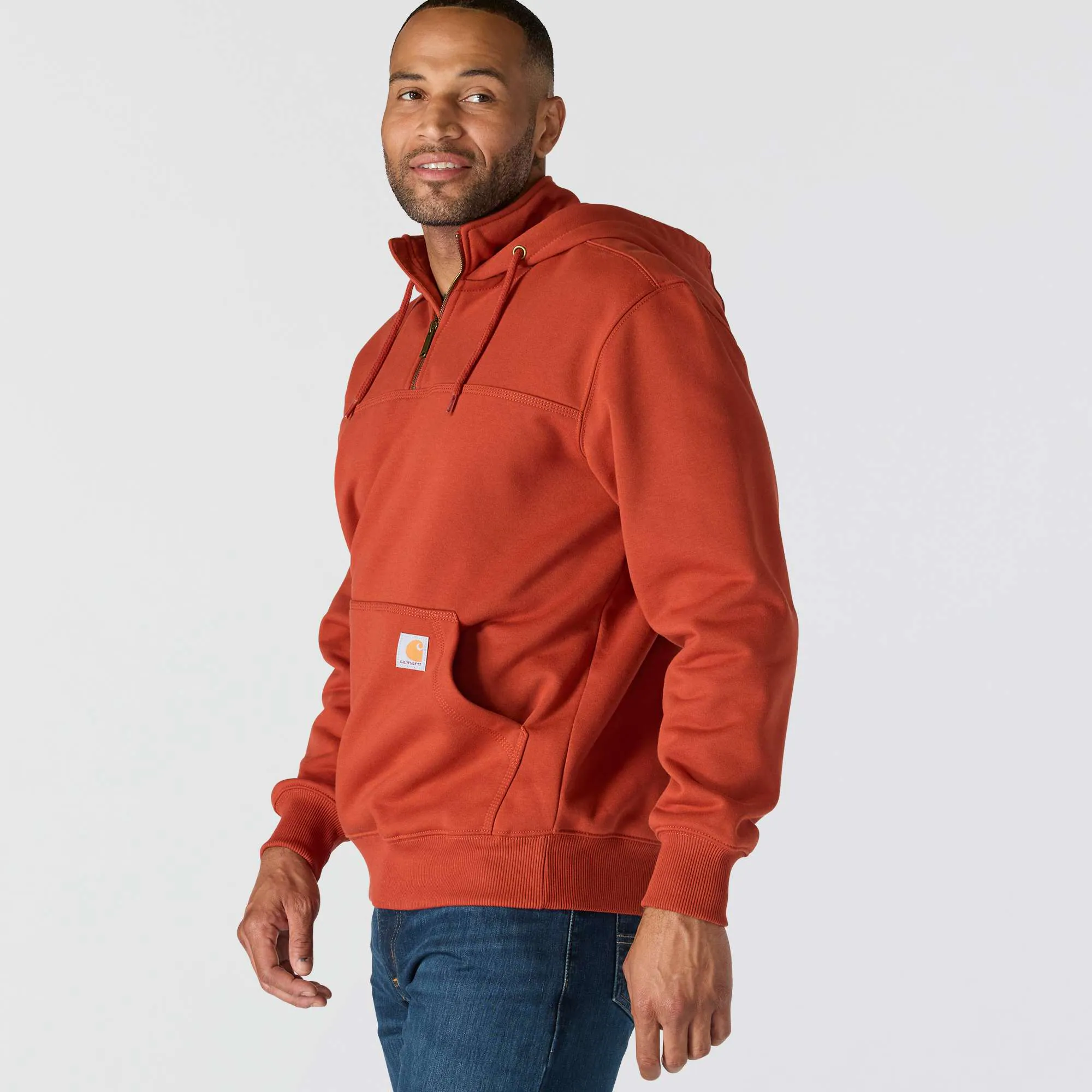 Rain Defender® Loose Fit Heavyweight Quarter-Zip Hoodie