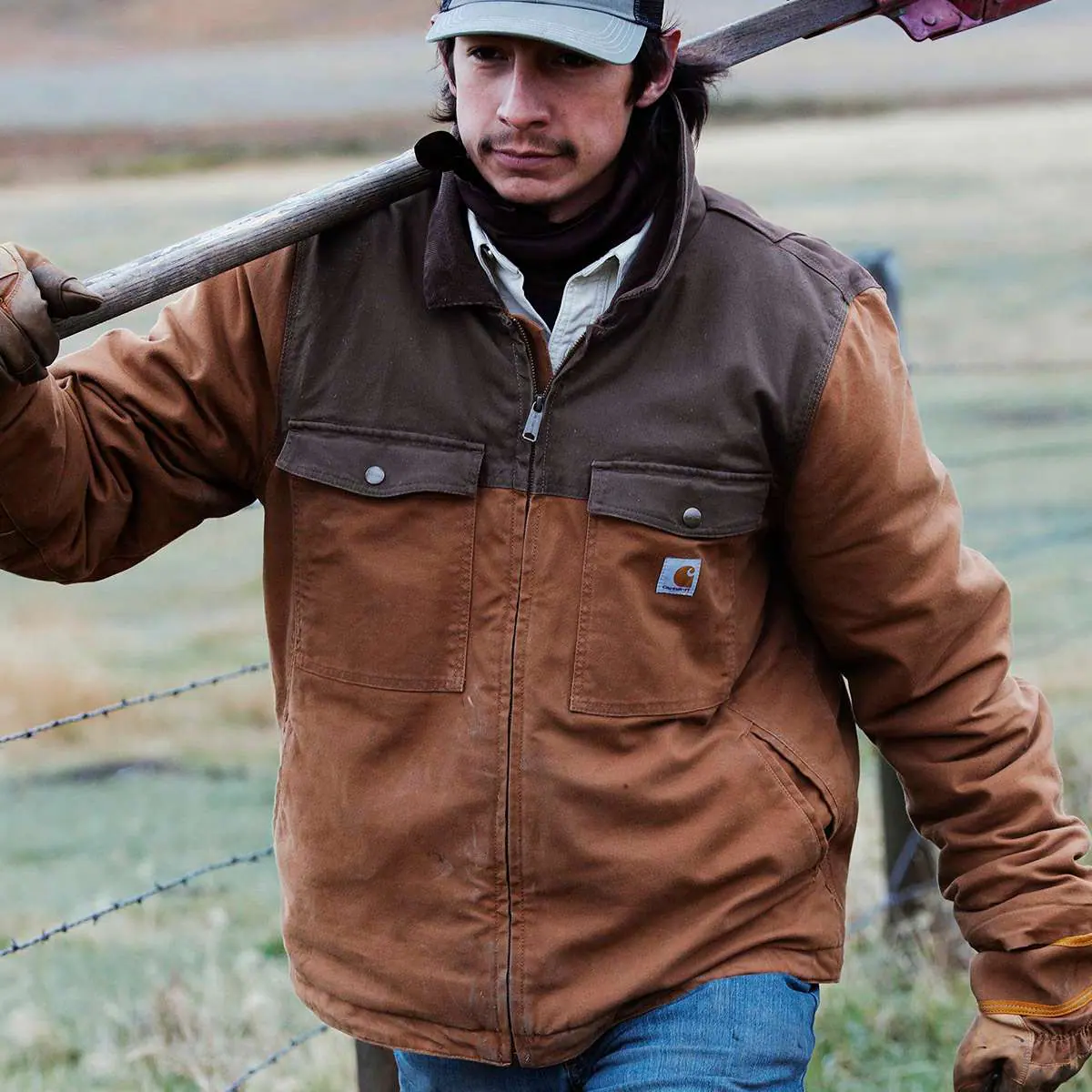 Montana Rugged Flex® Relaxed Fit Duck Insulated Jacket - 2 Warmer Rating