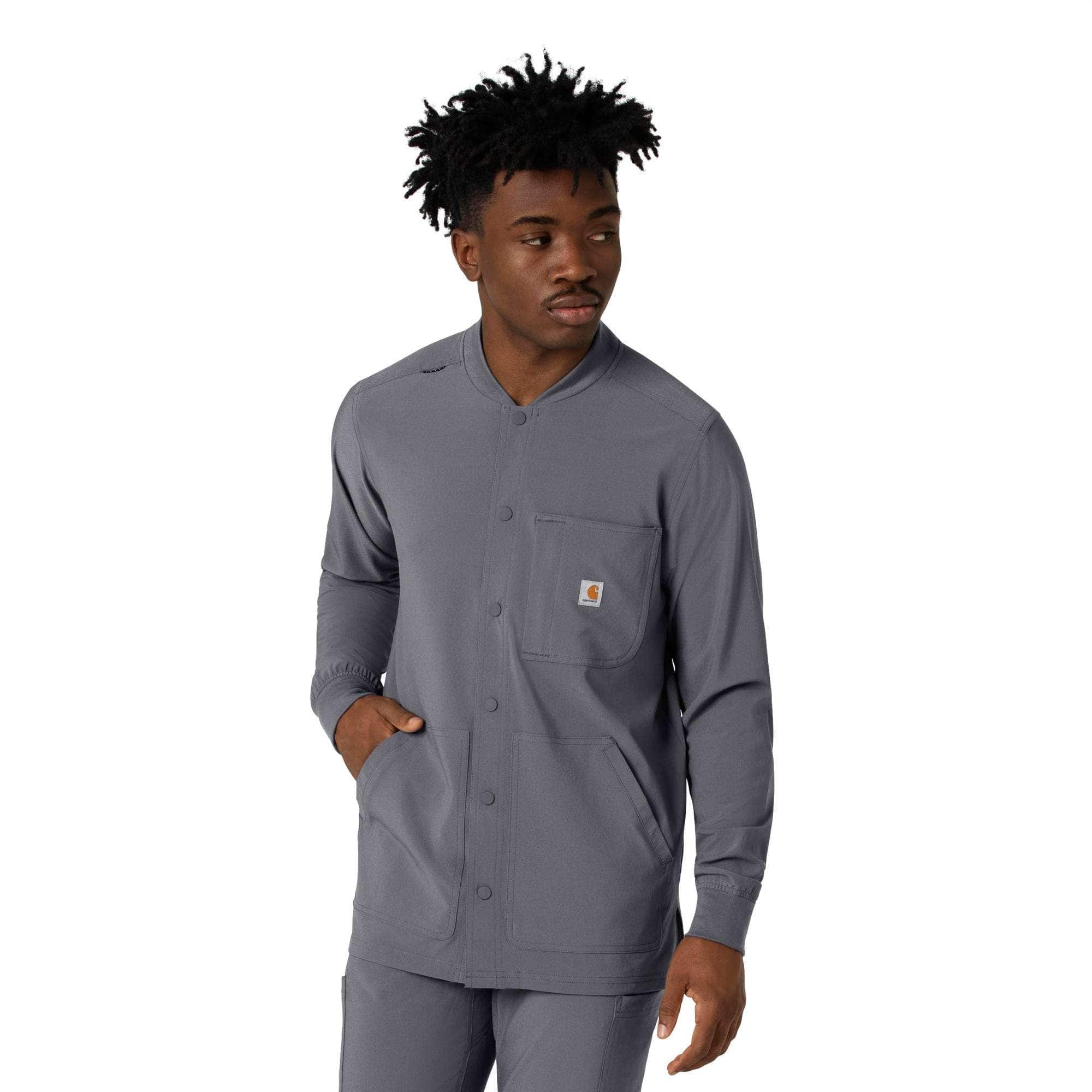 Force Cross-Flex Men's Shirt Scrub Jacket