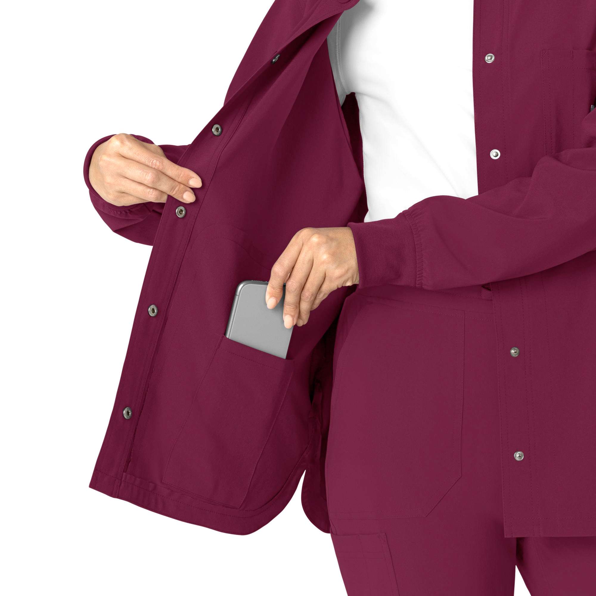 Women's Force Cross-Flex Shirt Scrub Jacket