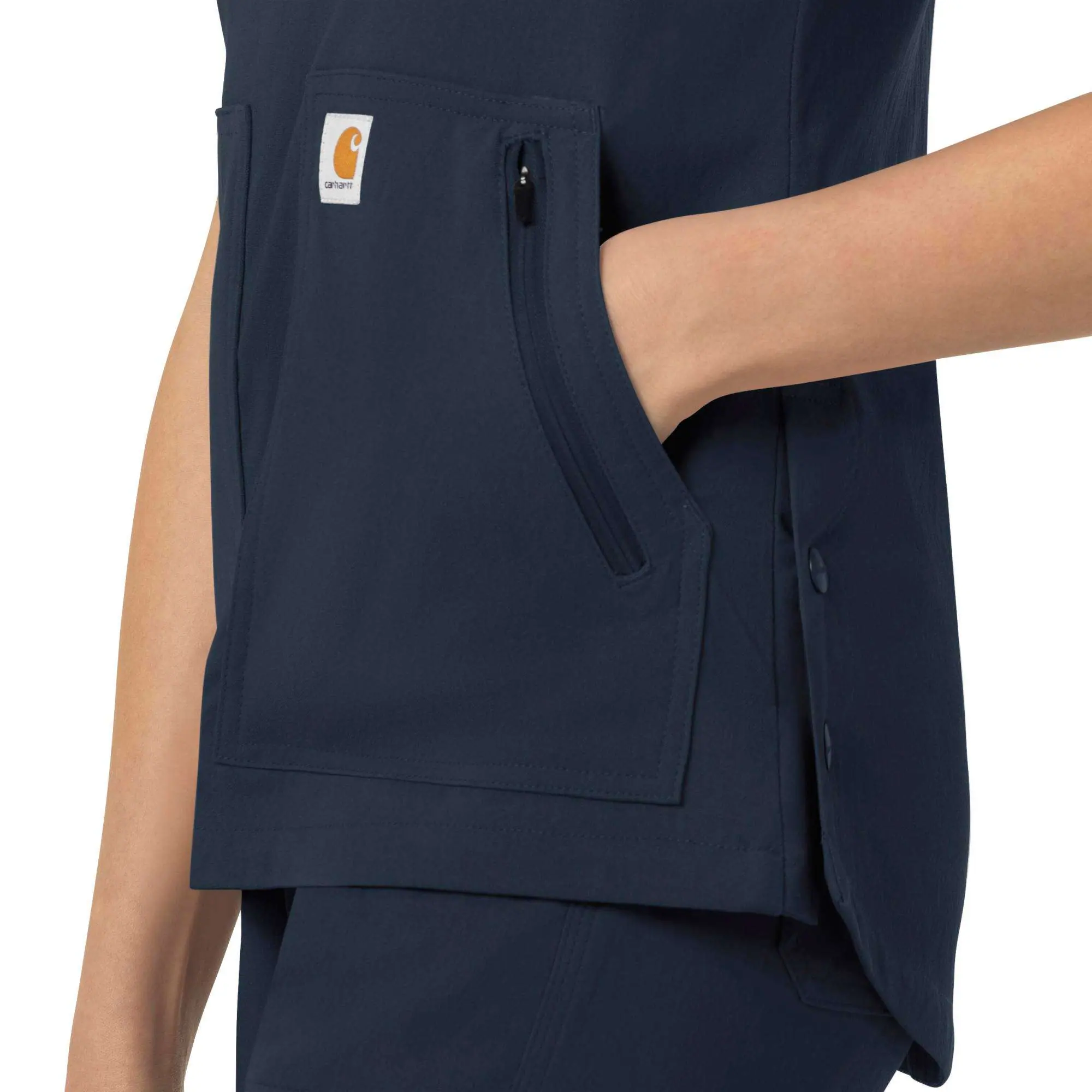 Women's Rugged Flex® Peak  4-Pocket V-Neck Scrub Top