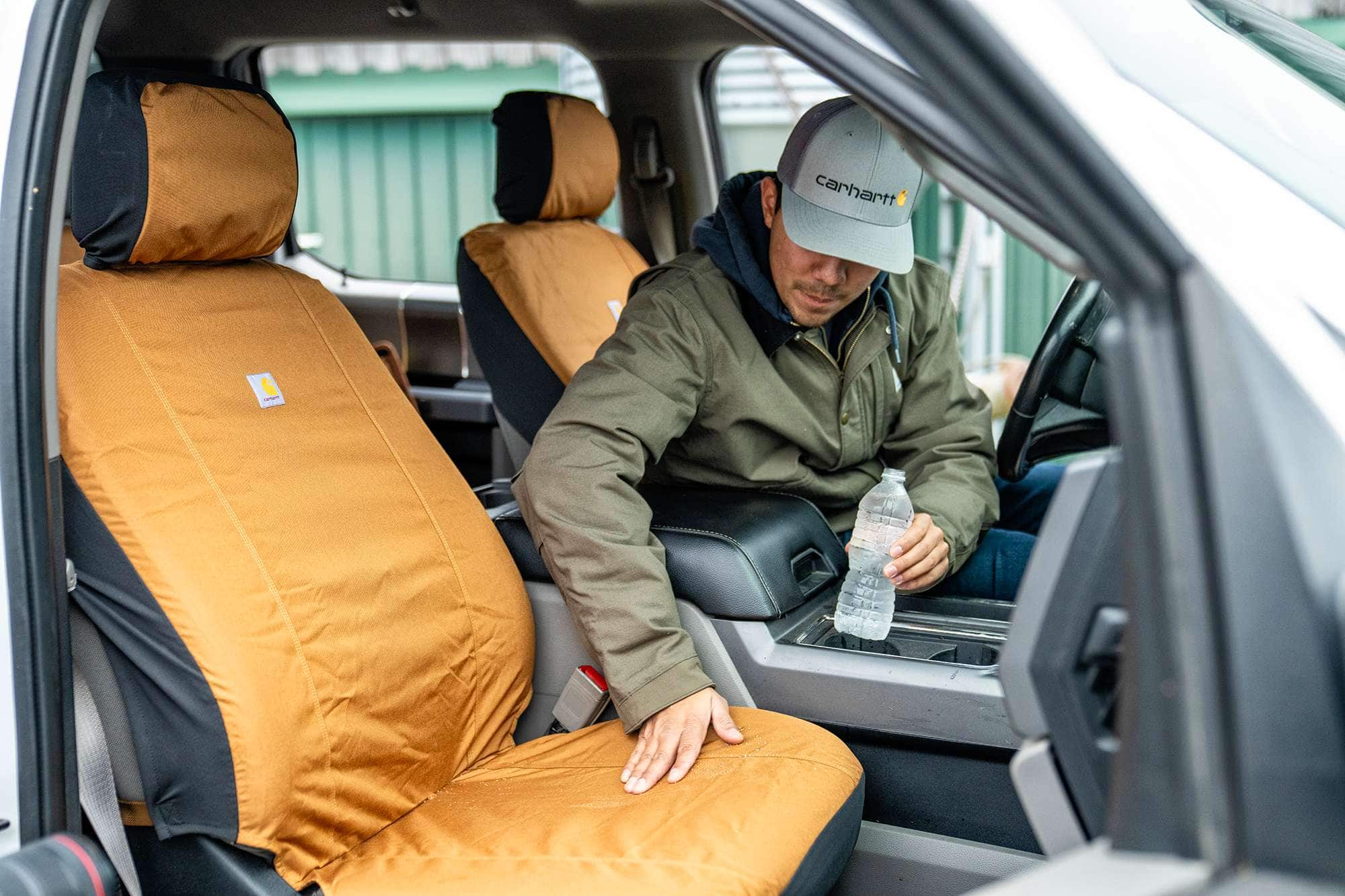 Universal Fitted Nylon Duck BucketSeat Cover