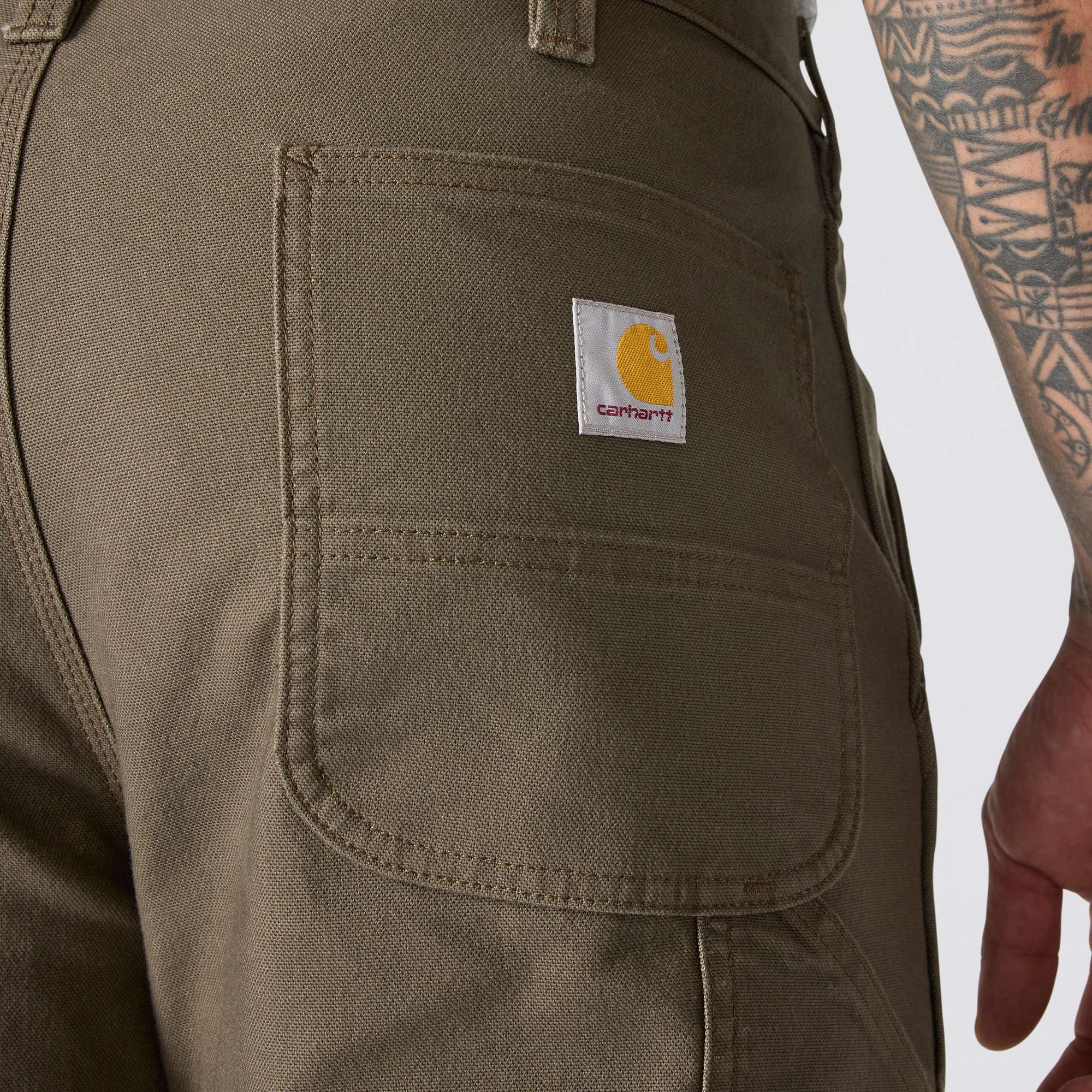 Relaxed Straight Rugged Flex® Duck Dungaree