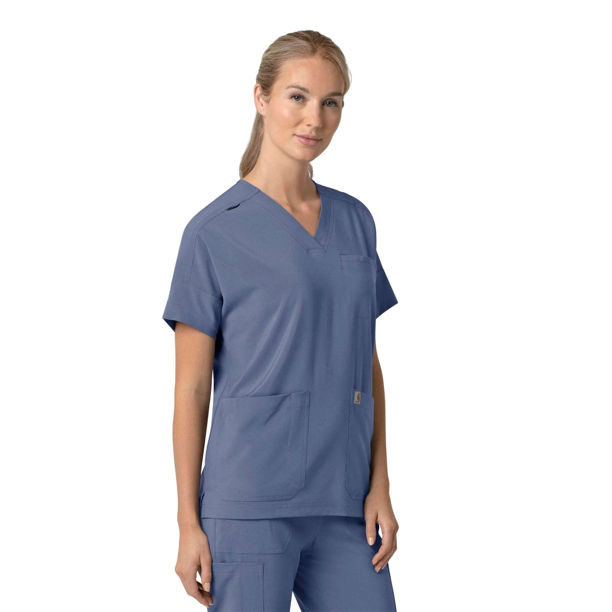 Women's Force Cross-Flex  Oversized V-Neck Scrub Top