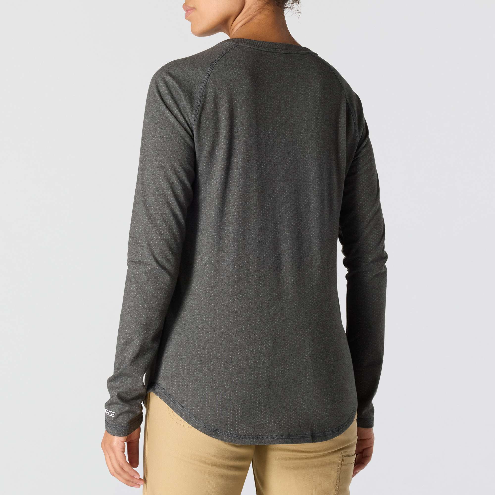 Women's Carhartt Force® Relaxed Fit Midweight Long-Sleeve Pocket T-Shirt