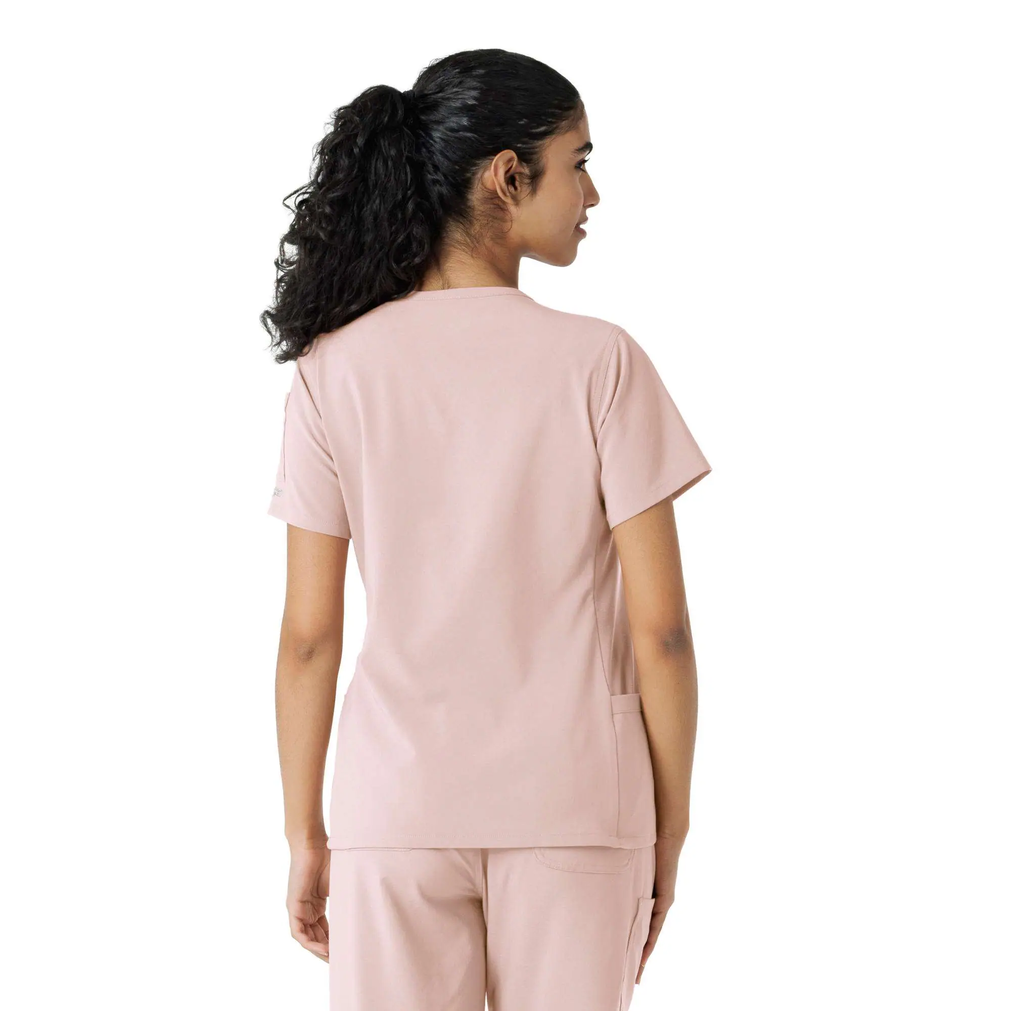 Women's Force Cross-Flex Knit Panel Scrub Top