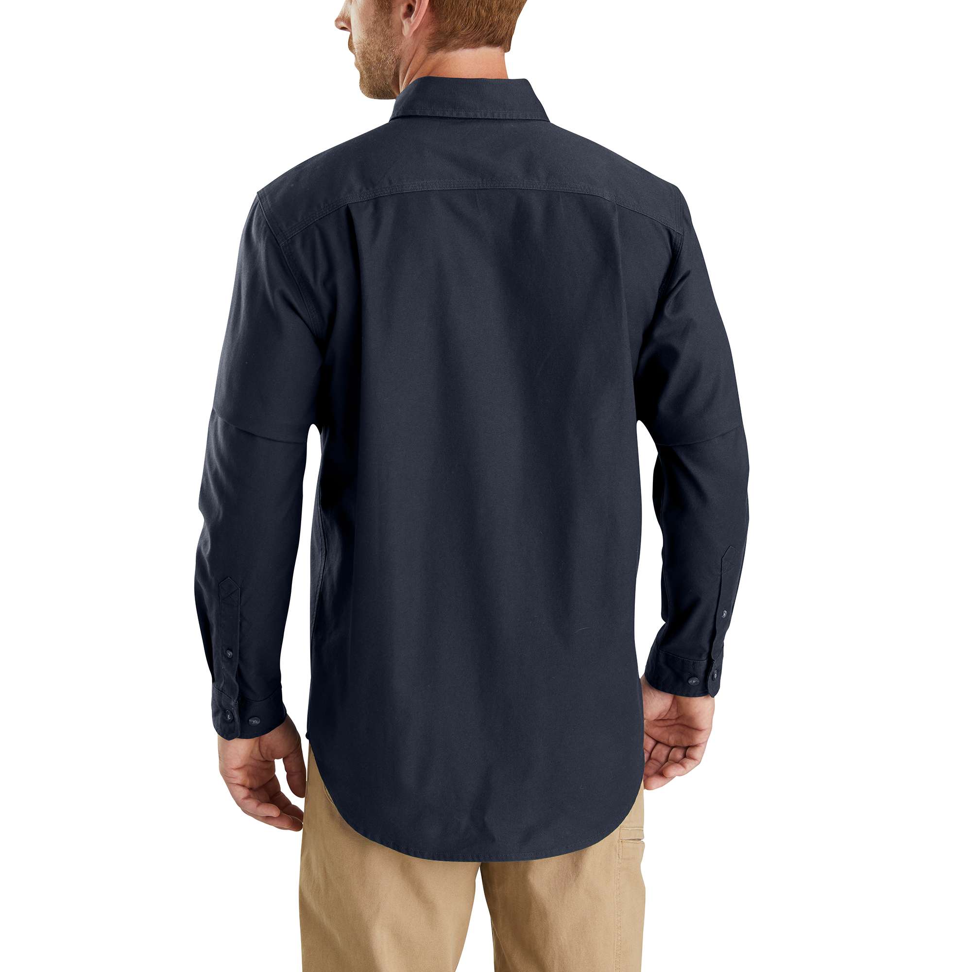 Rugged Flex® Relaxed Fit Midweight Canvas Long-Sleeve Shirt