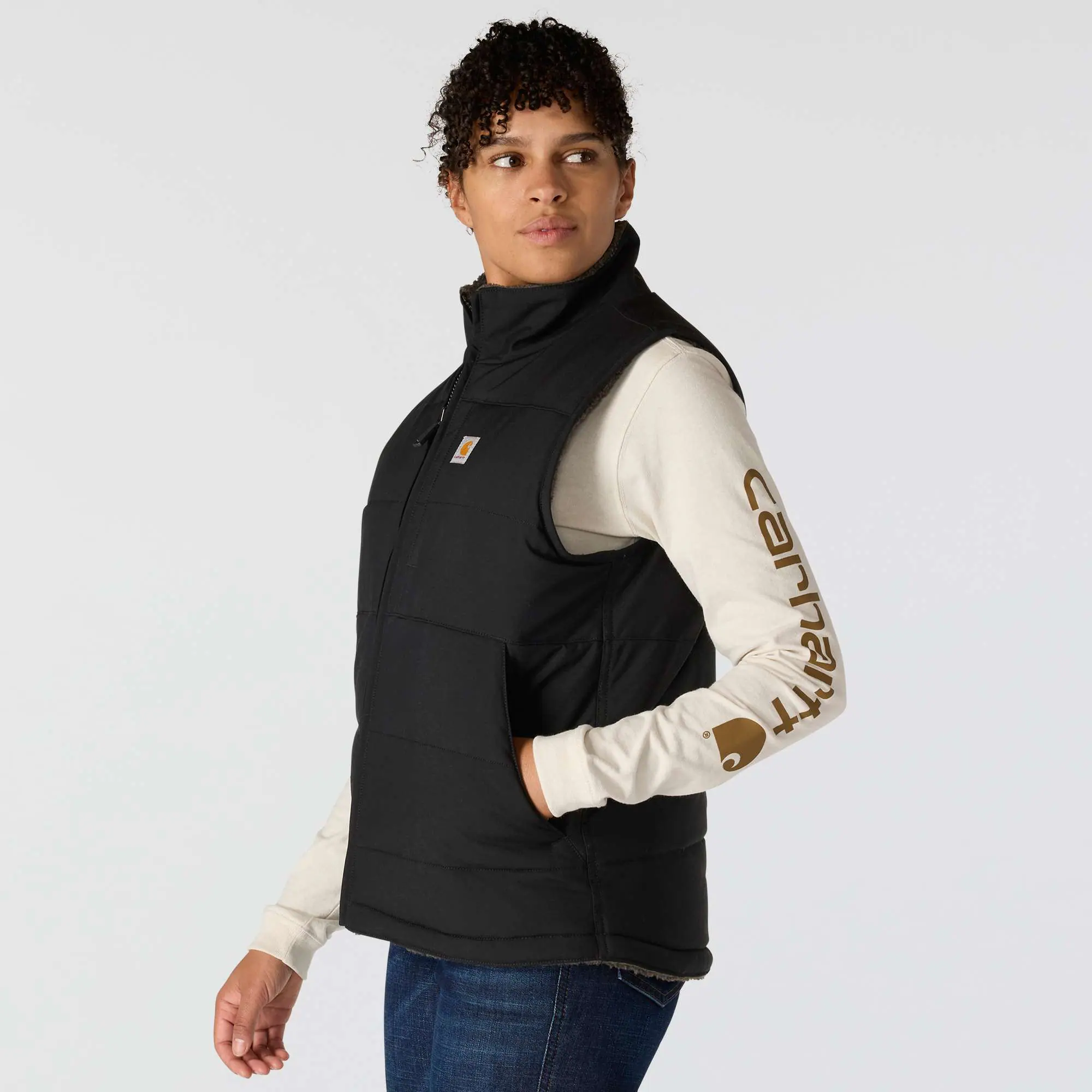 Women's Montana Puffer Vest - Insulated - Reversible
