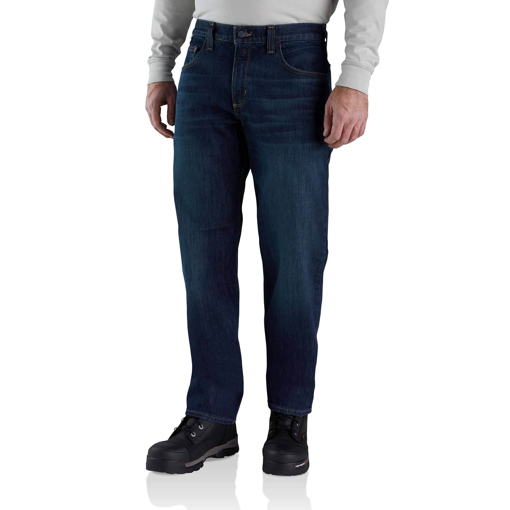 Flame-Resistant  Rugged Flex® Relaxed Fit 5 Pocket Jean