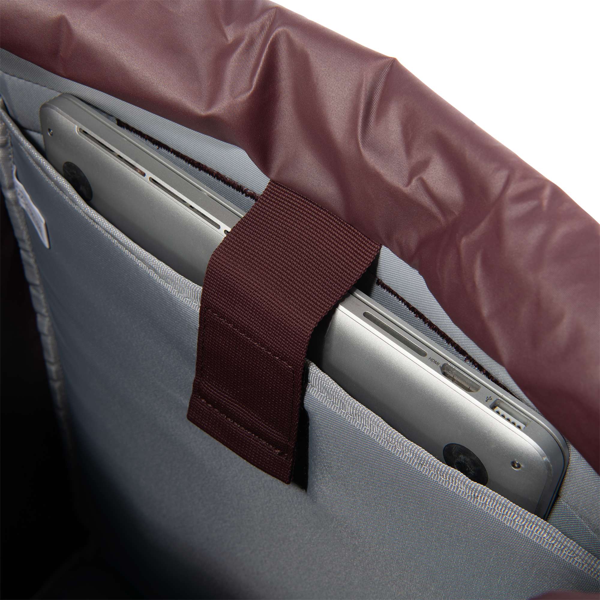 28L Nylon Cinch-Top Convertible Tote Backpack