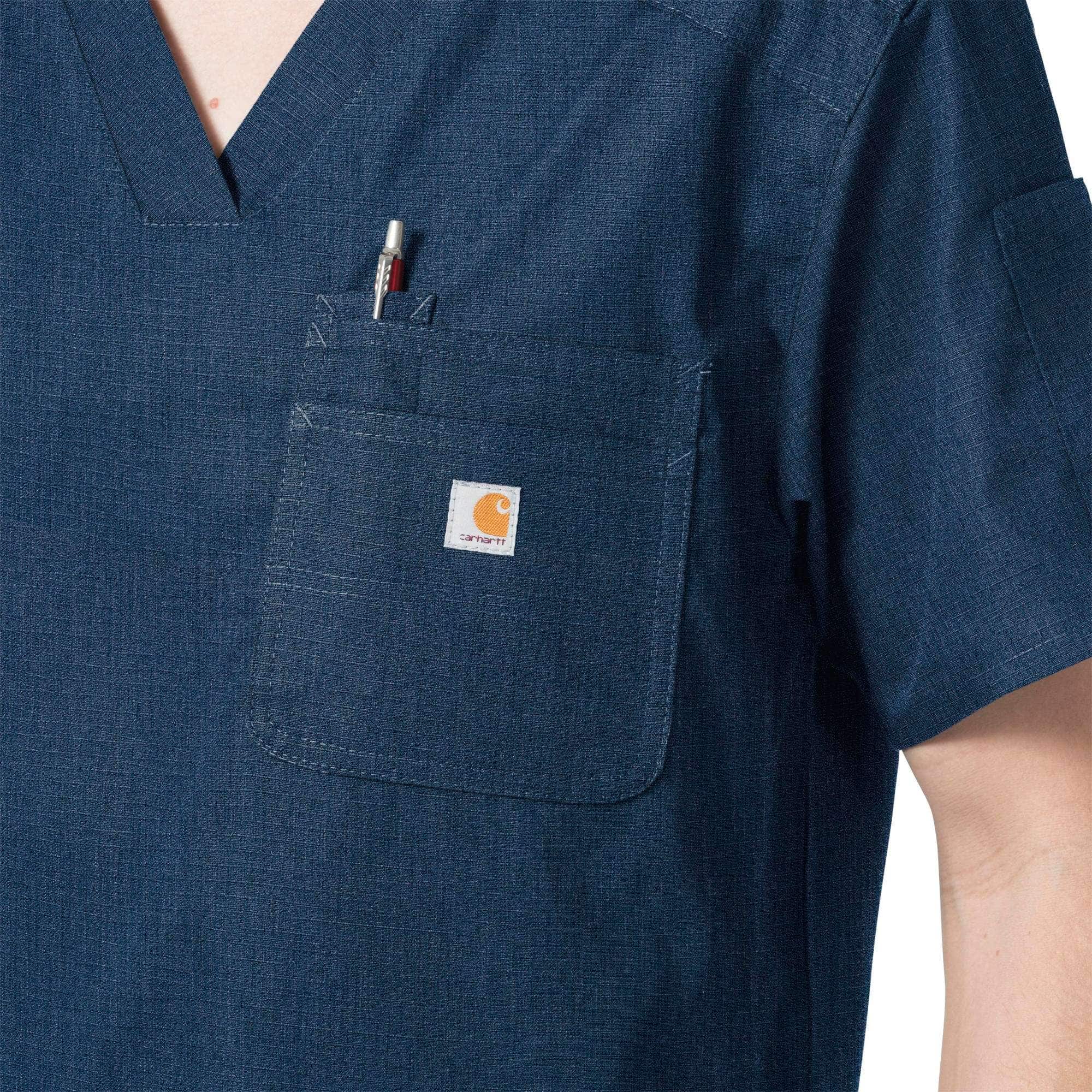 Rugged Flex® Ripstop Chest Pocket Scrub Top