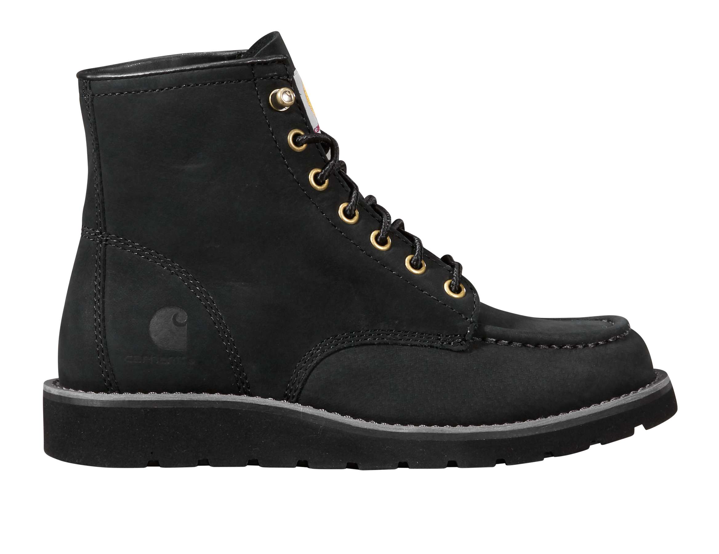 Women's 6" Moc Toe Wedge Boot