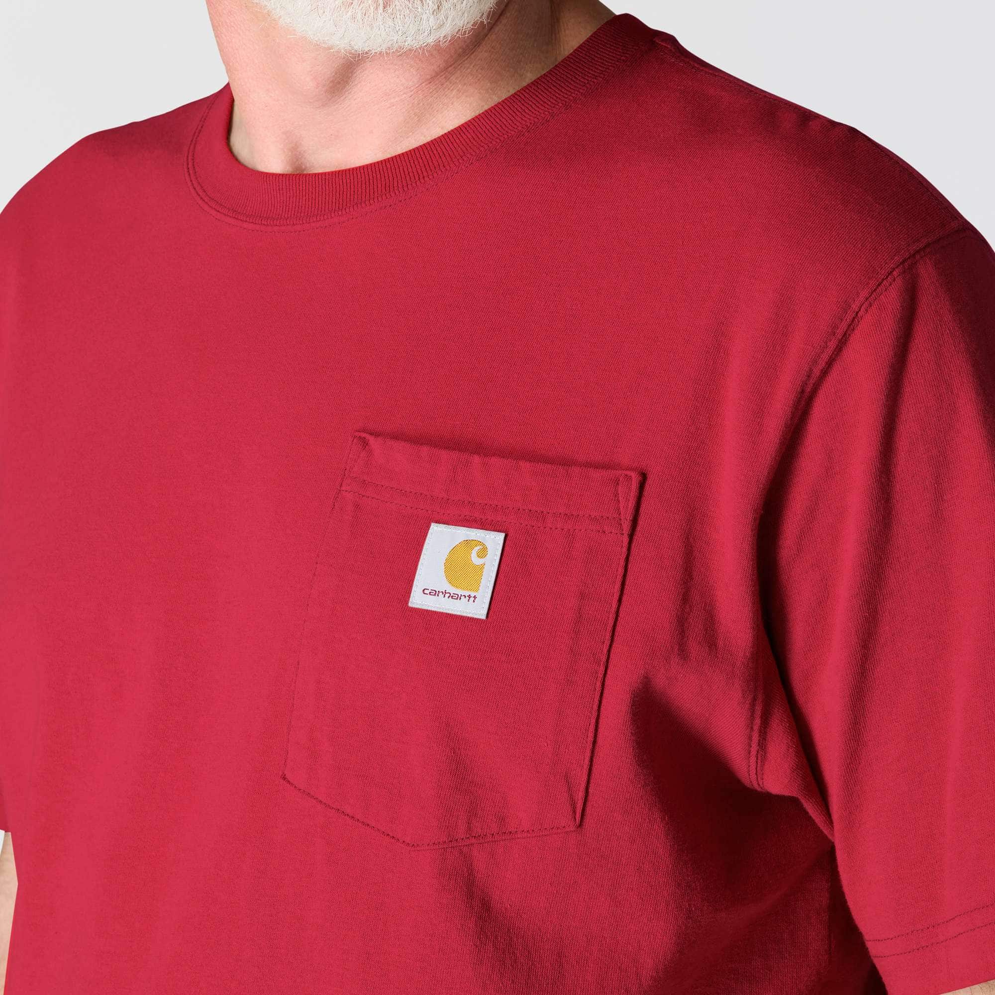 Loose Fit Heavyweight Short-Sleeve Pocket T-Shirt