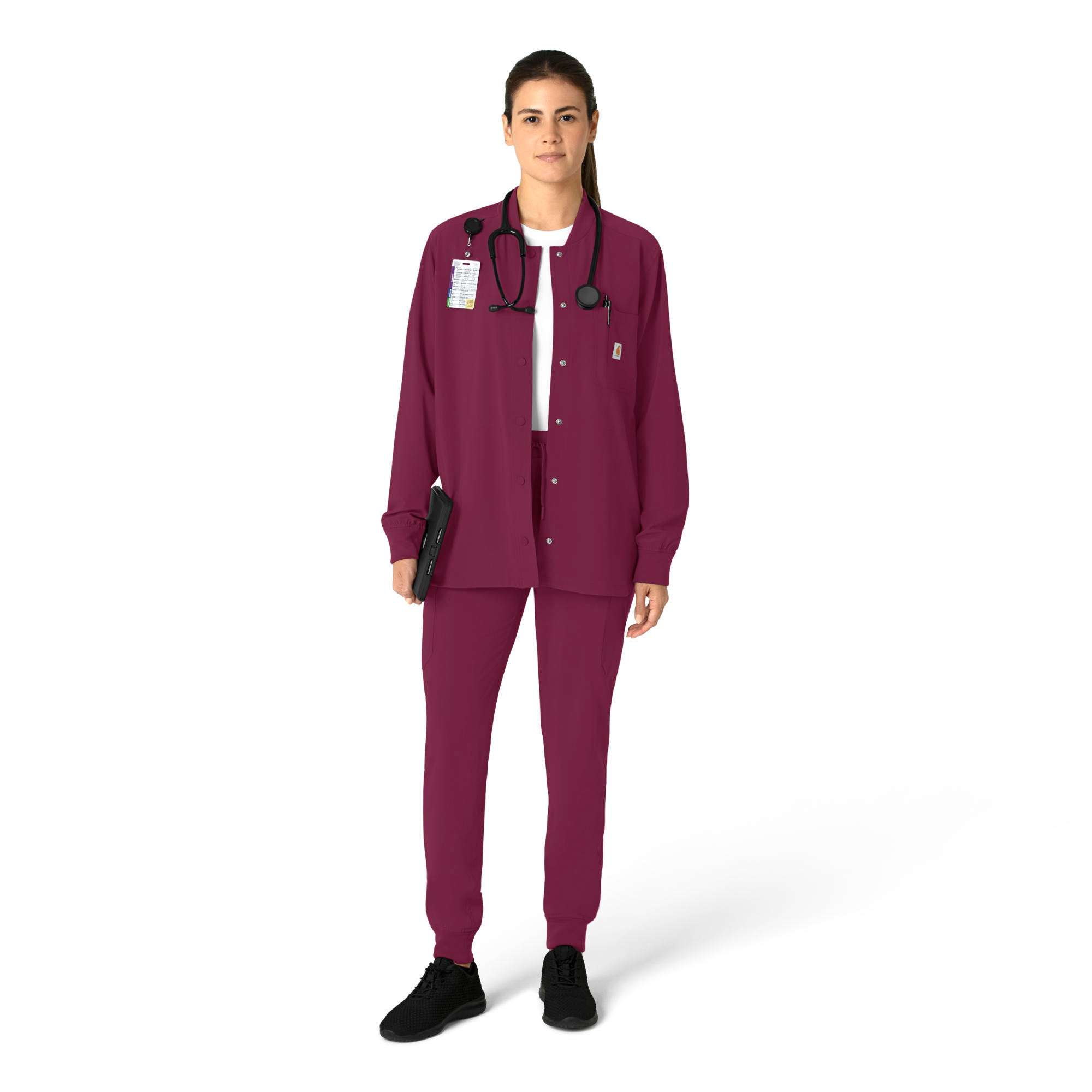 Women's Force Cross-Flex Shirt Scrub Jacket