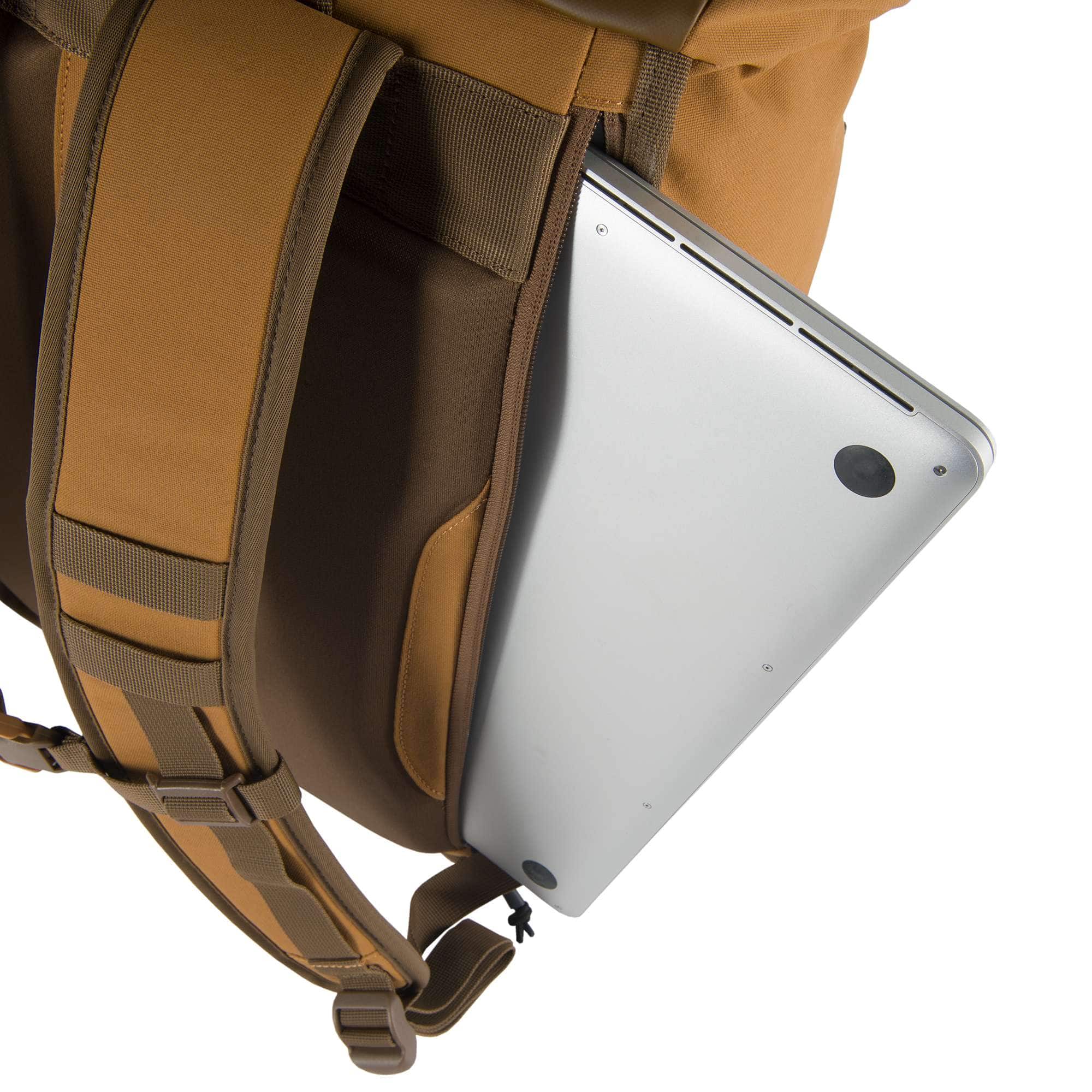 40L Nylon Roll-Top Backpack