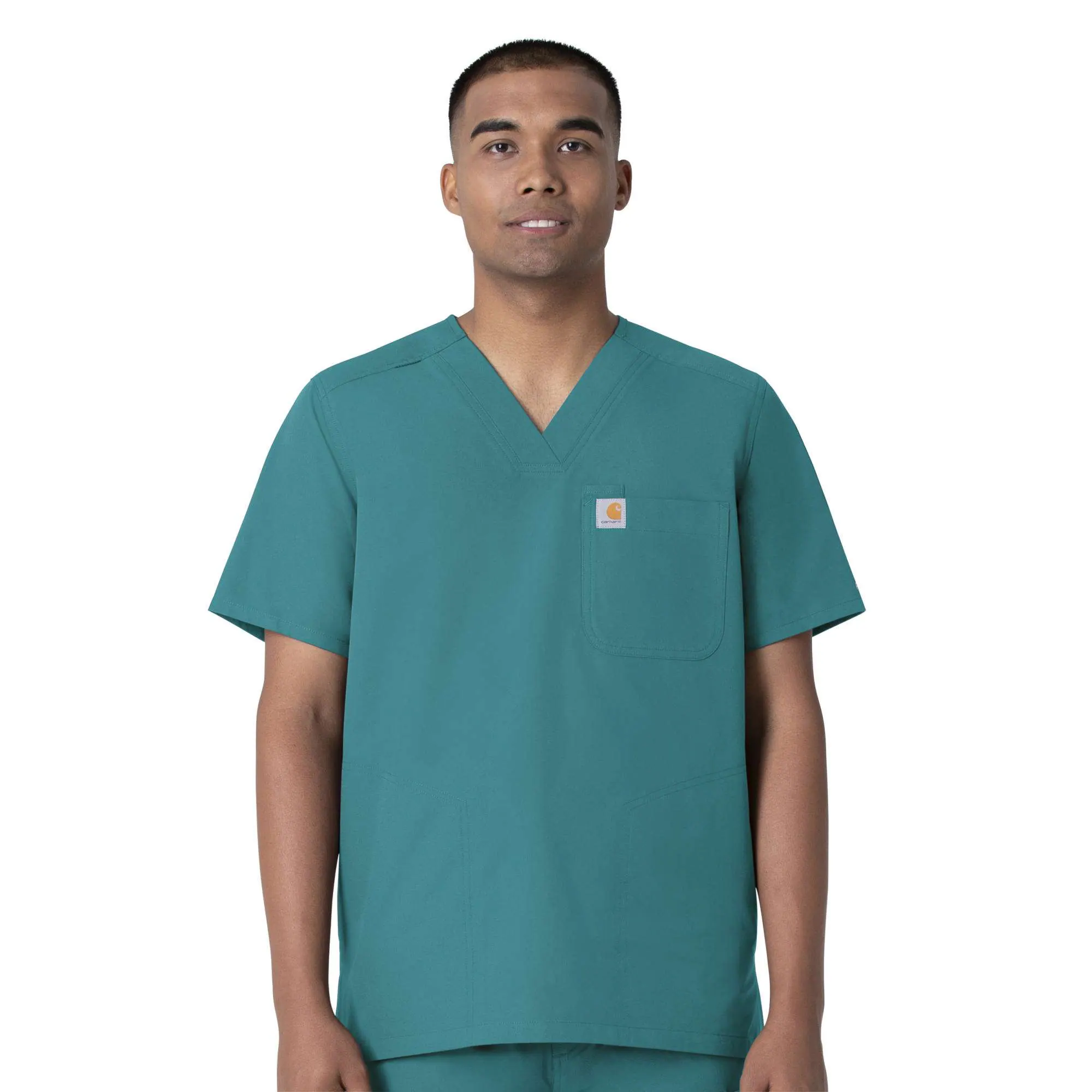 Force Essentials V-Neck Shirttail Scrub Top