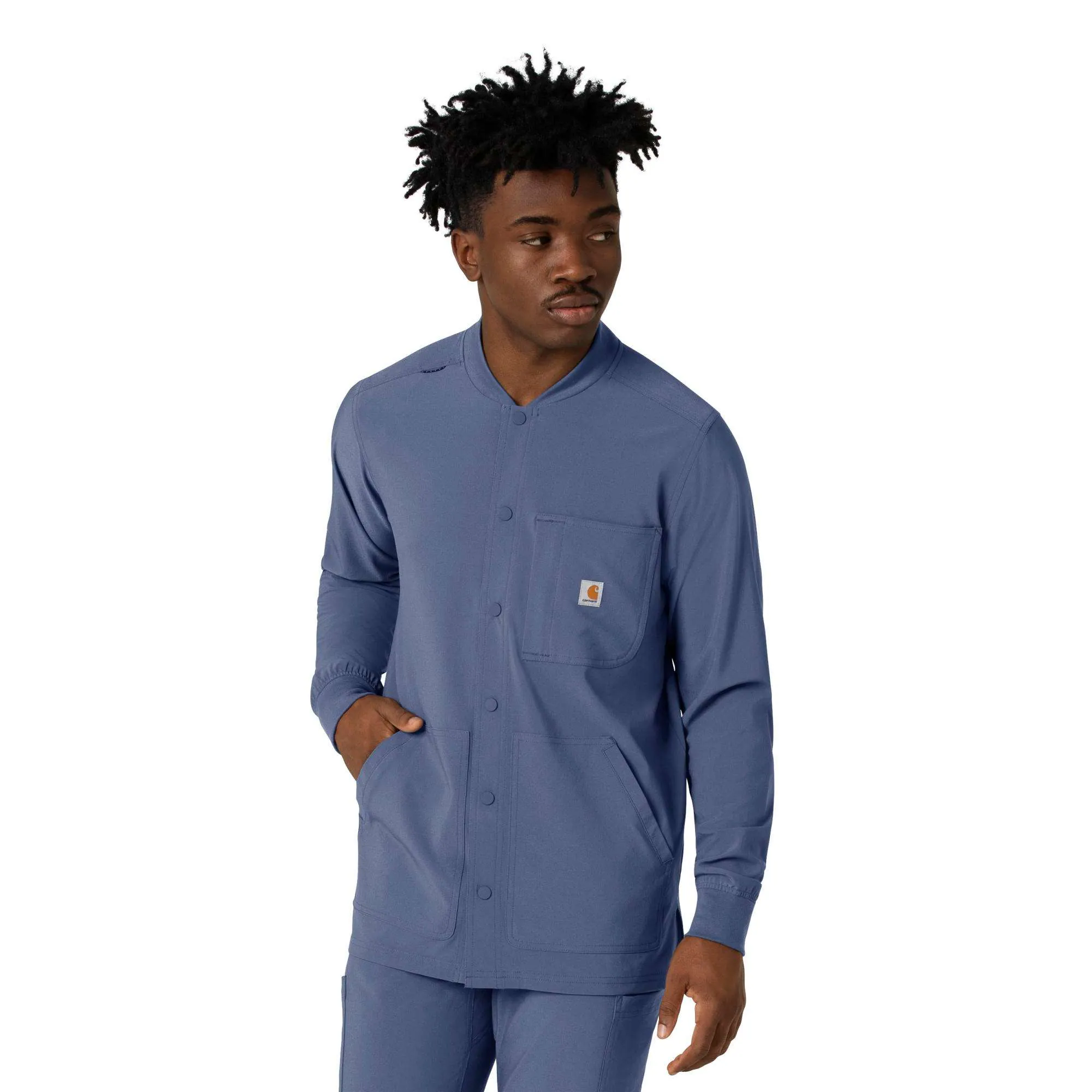 Force Cross-Flex Men's Shirt Scrub Jacket