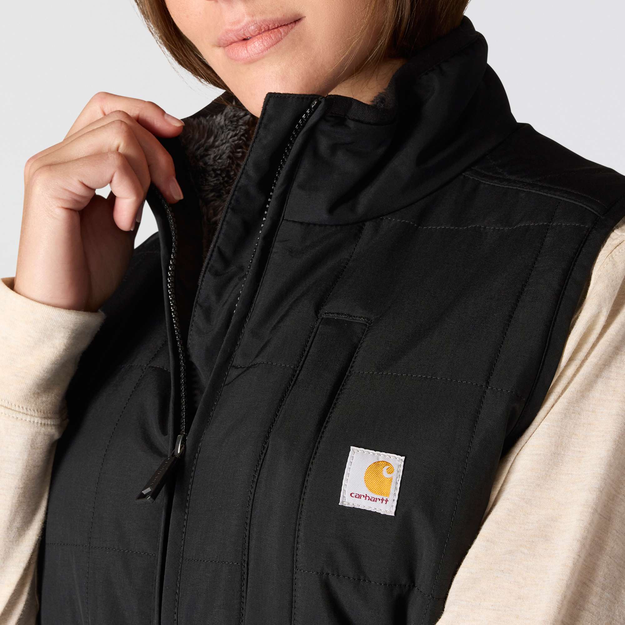 Women's Rain Defender® Relaxed Fit Lightweight Insulated Mock-Neck Vest