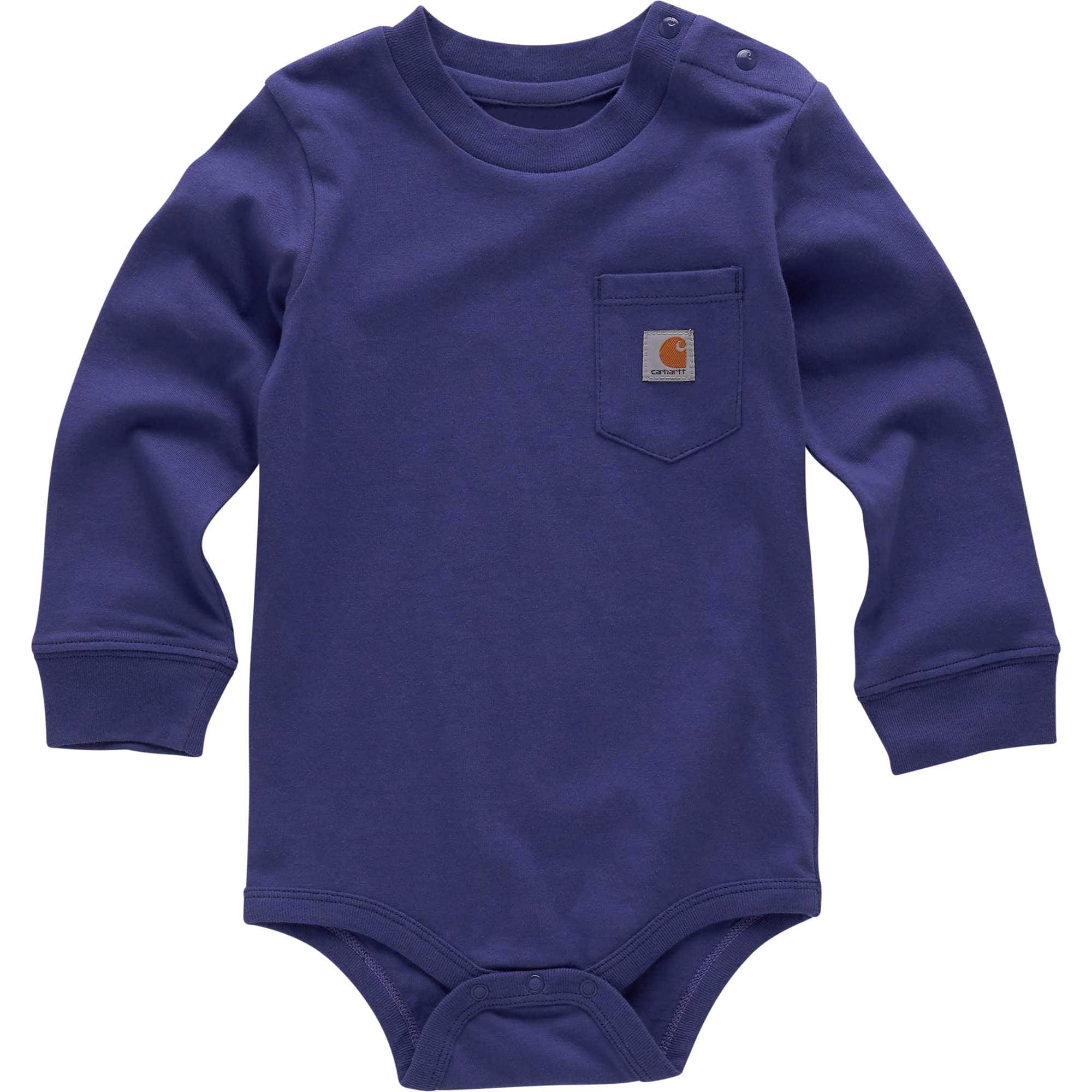 Kids' Long Sleeve Pocket Bodysuit (Baby)