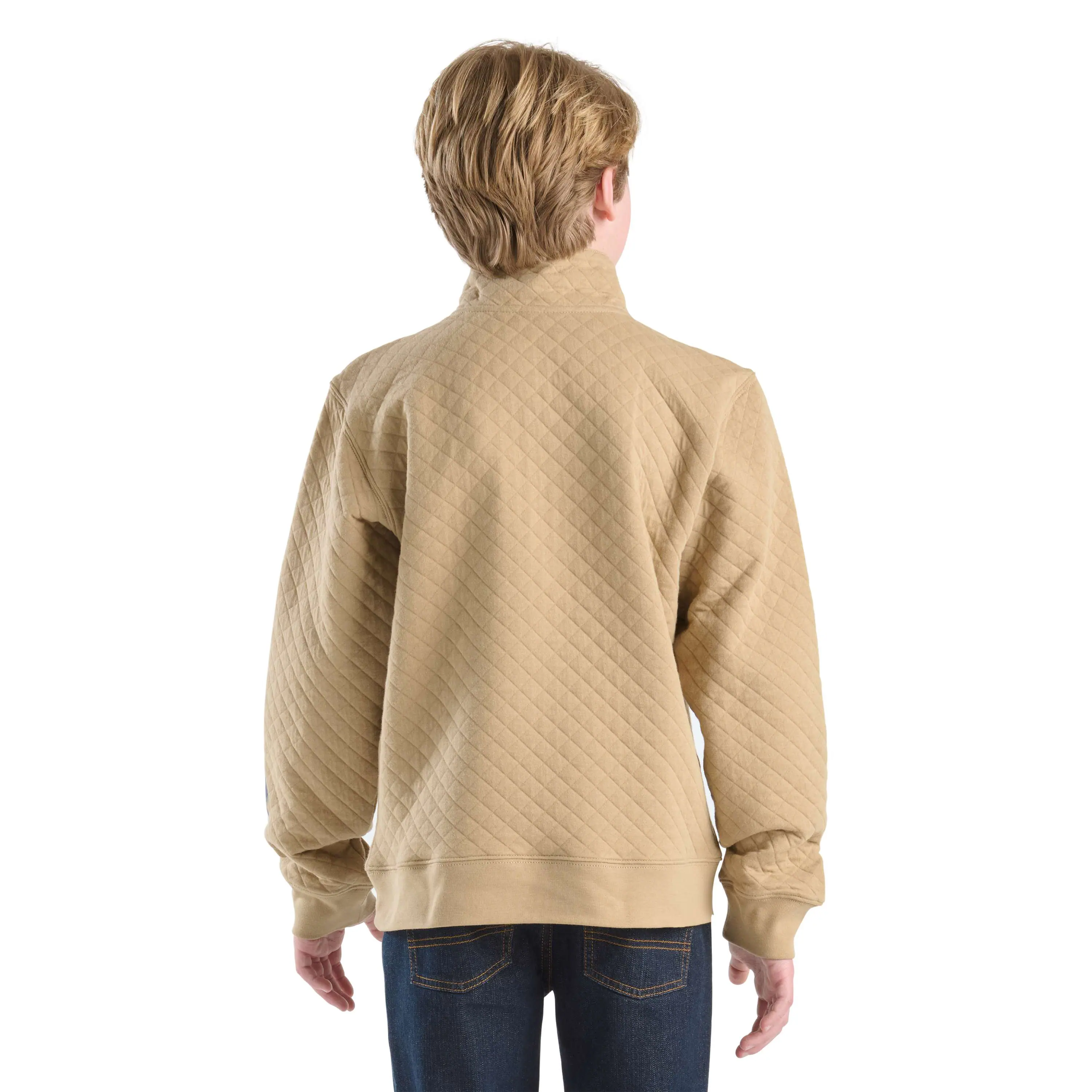 Boys' Long Sleeve Quarter-Zip Sweatshirt (Toddler/Child/Youth)