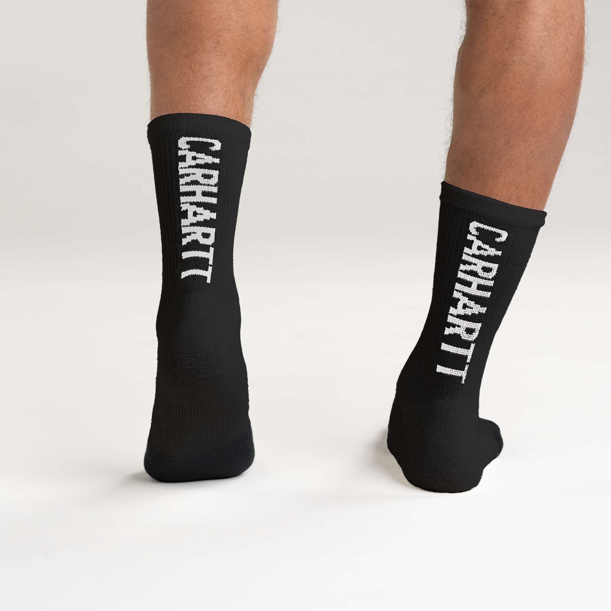 Carhartt Force® Midweight Logo Short Crew Sock 3-Pack