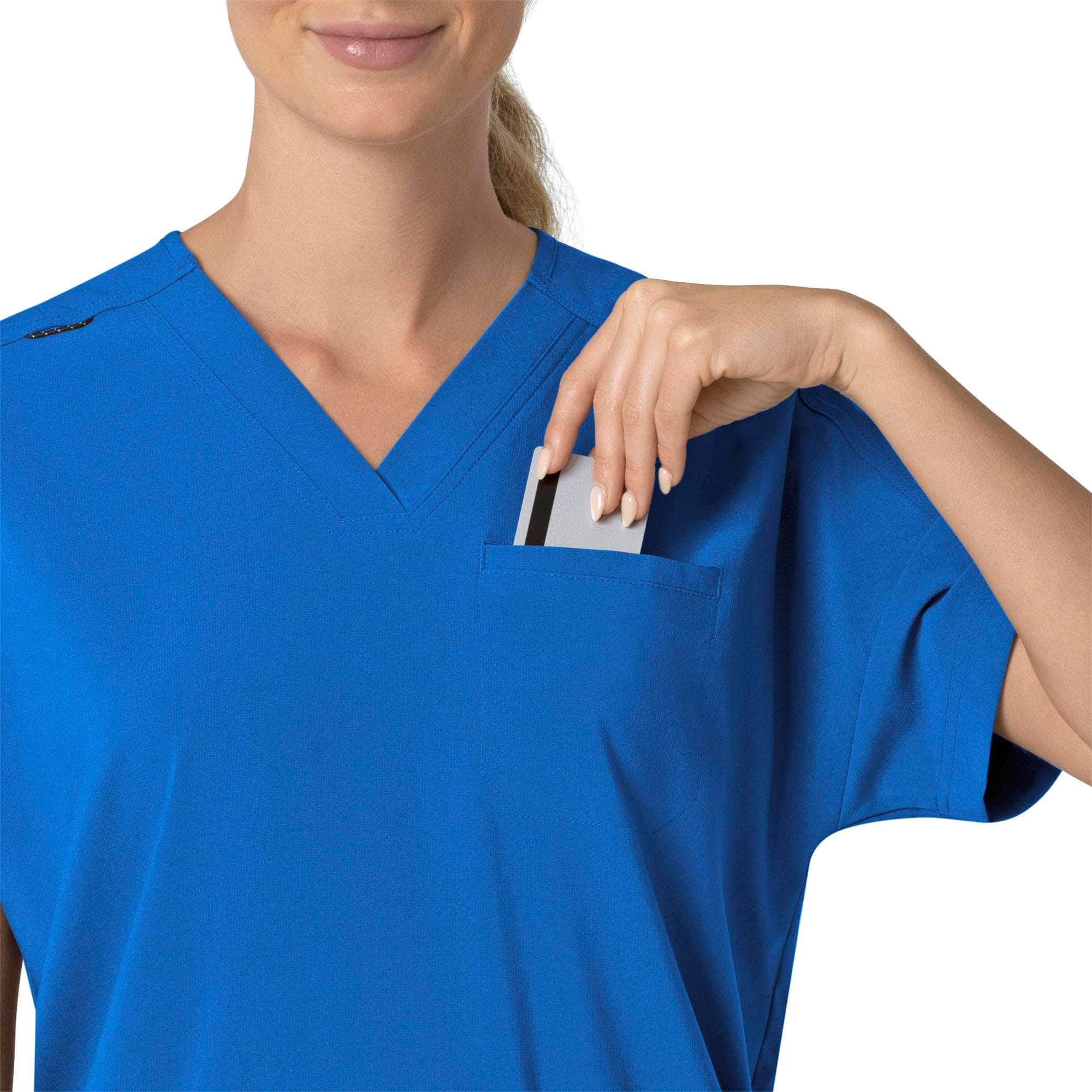 Women's Force Cross-Flex  Oversized V-Neck Scrub Top
